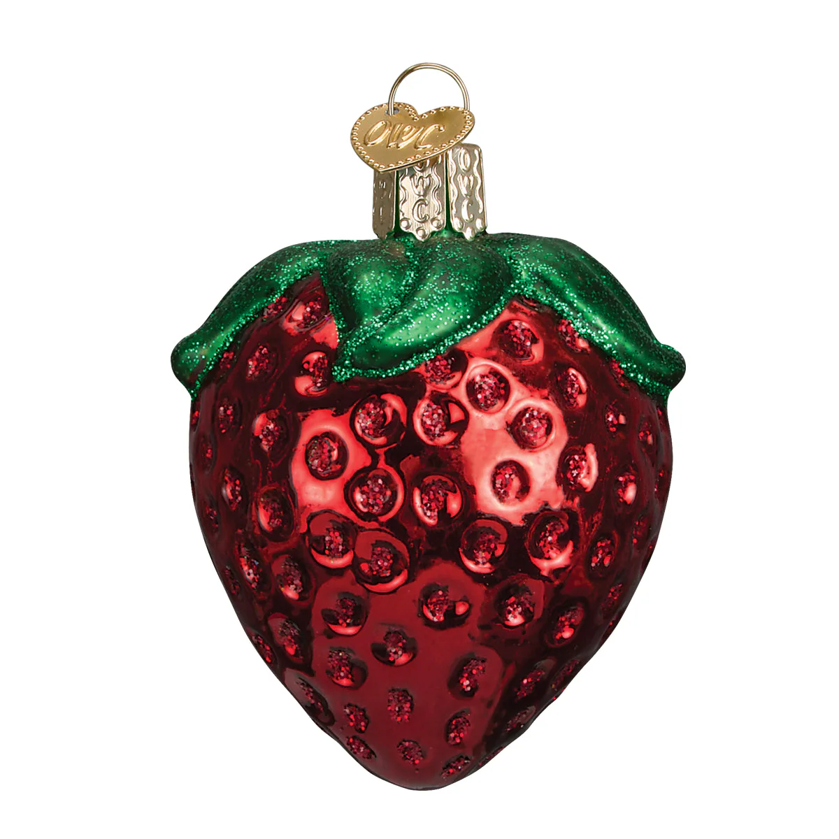 Old World Christmas Summer Strawberry Figurine - Image 3