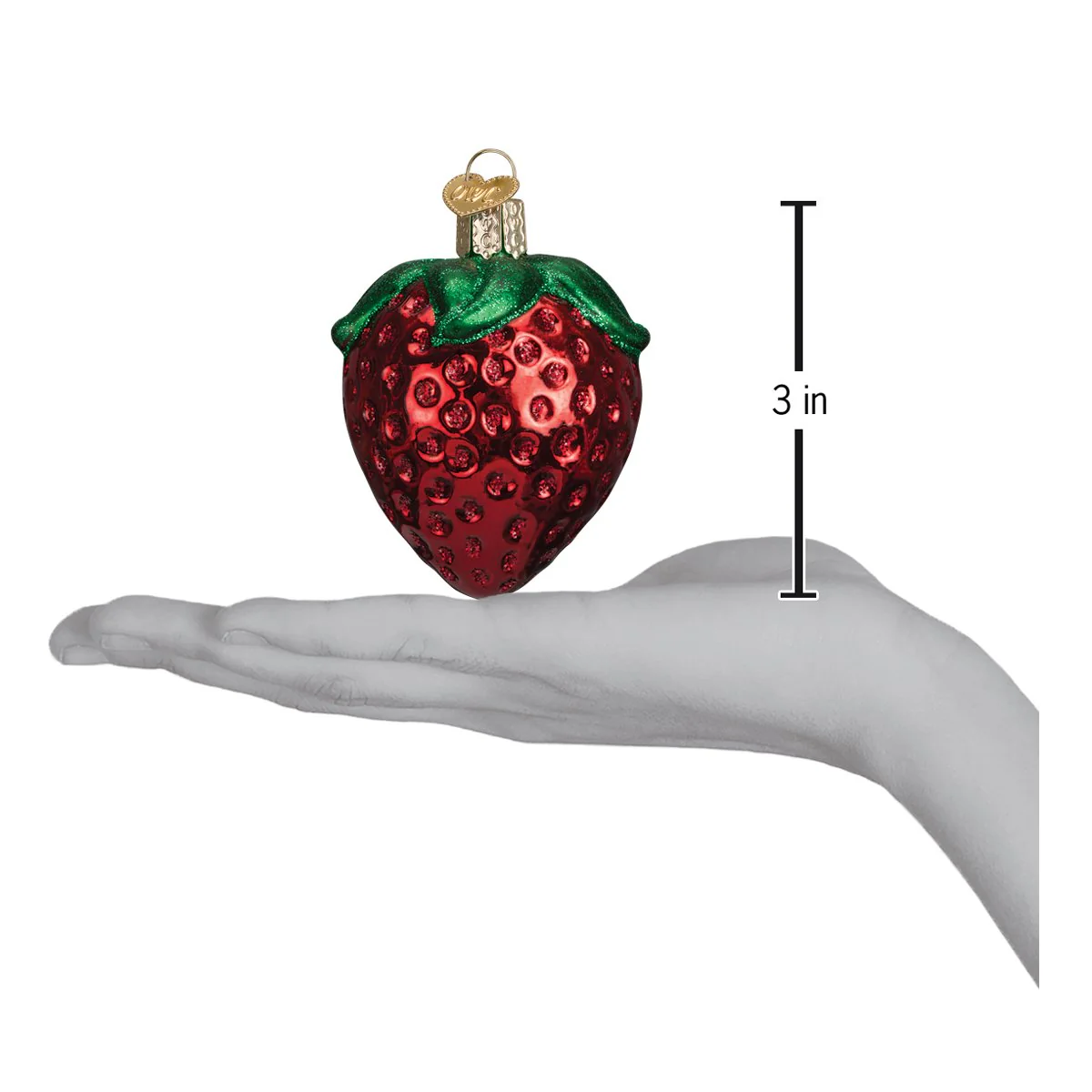 Old World Christmas Summer Strawberry Figurine - Image 4