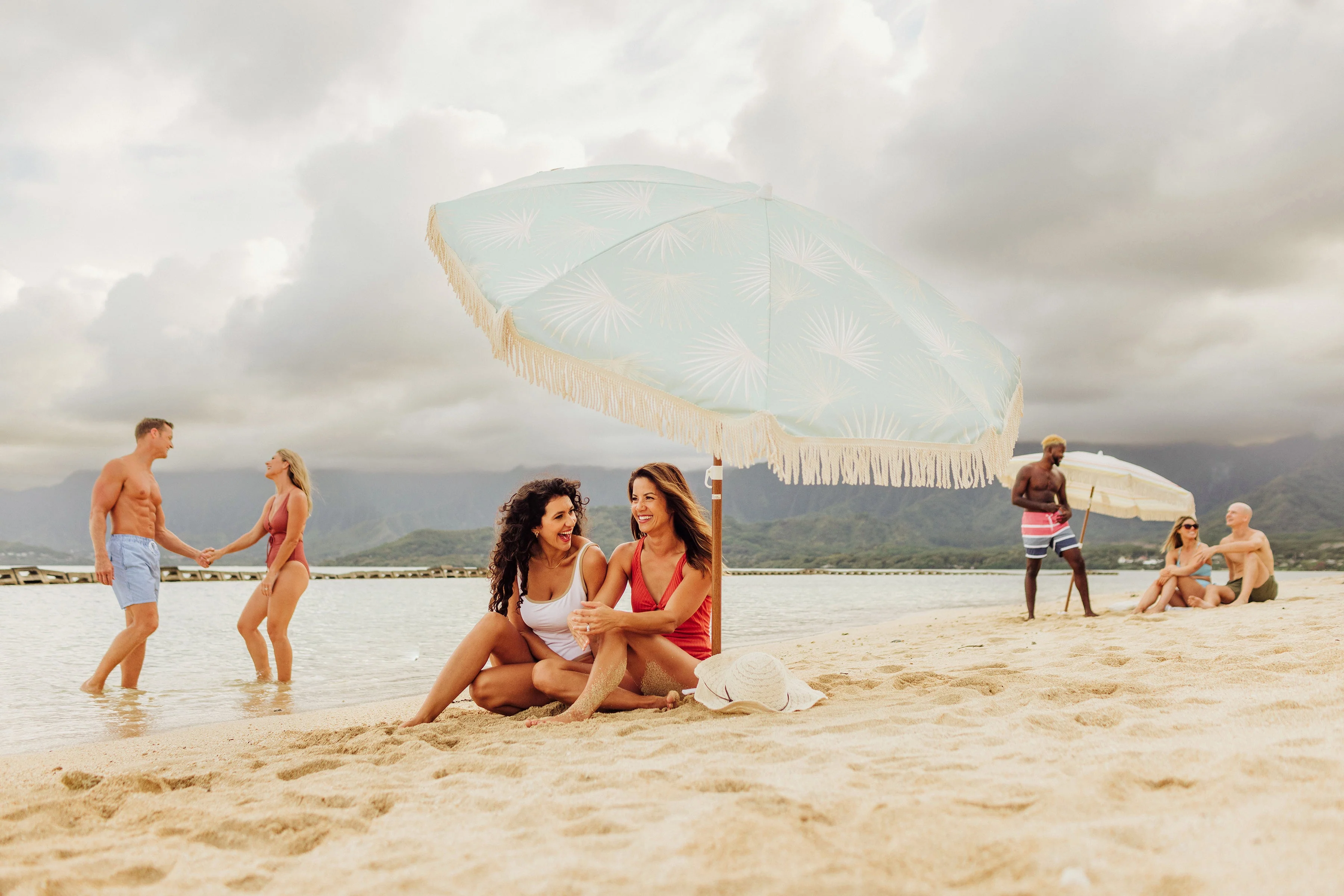 Summerland 6.5 ft. Portable Beach Umbrella - Image 119