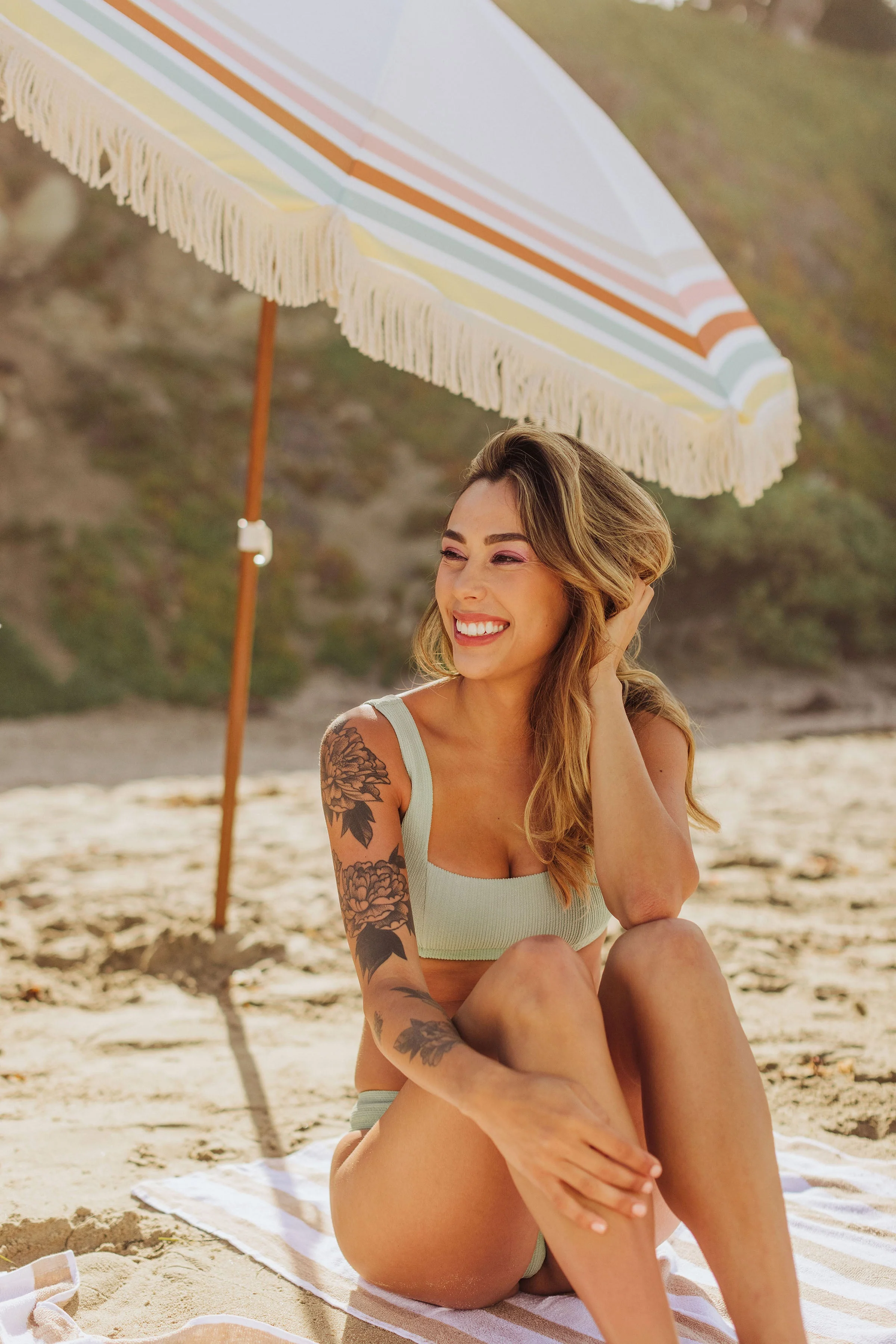 Summerland 6.5 ft. Portable Beach Umbrella - Image 163