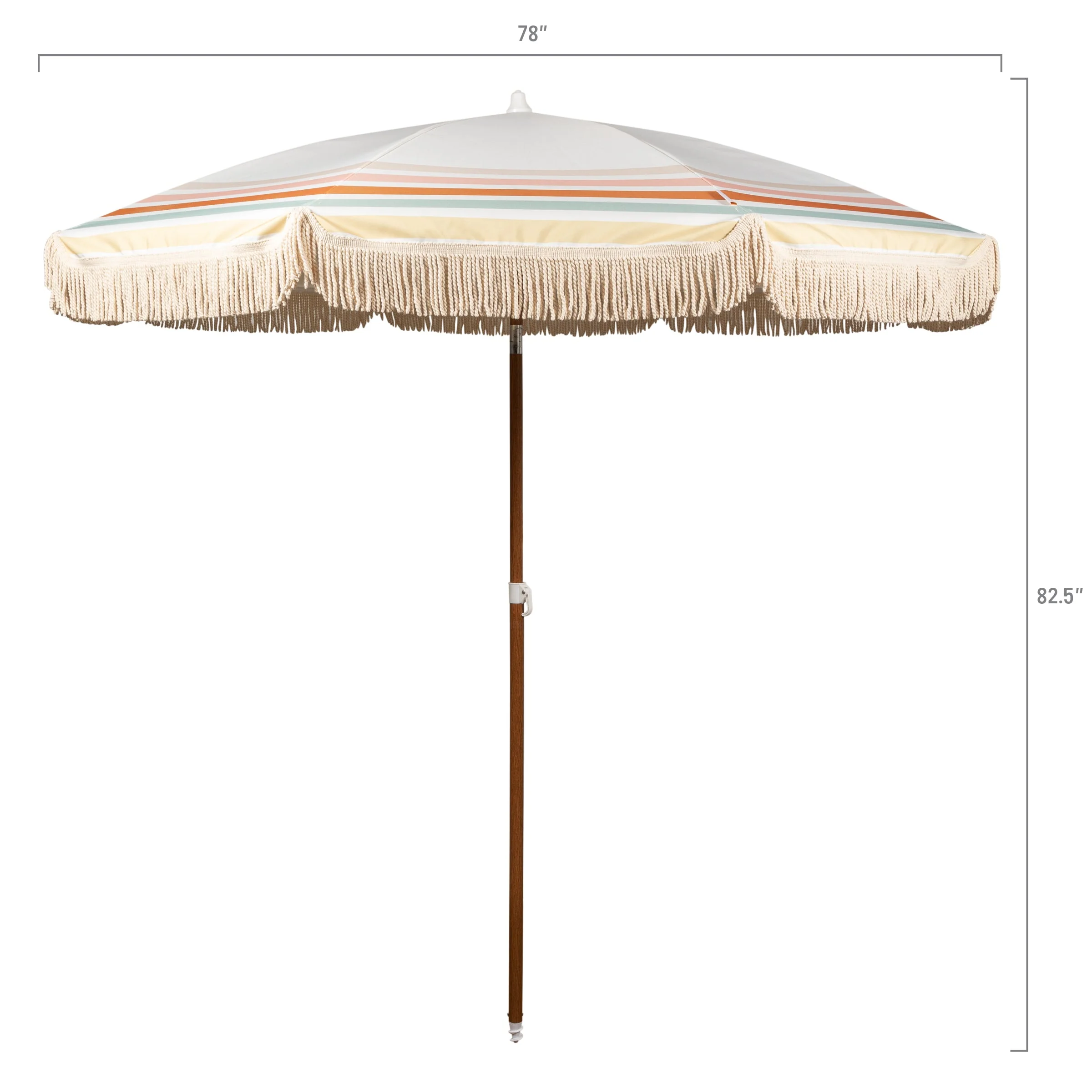 Summerland 6.5 ft. Portable Beach Umbrella - Image 179