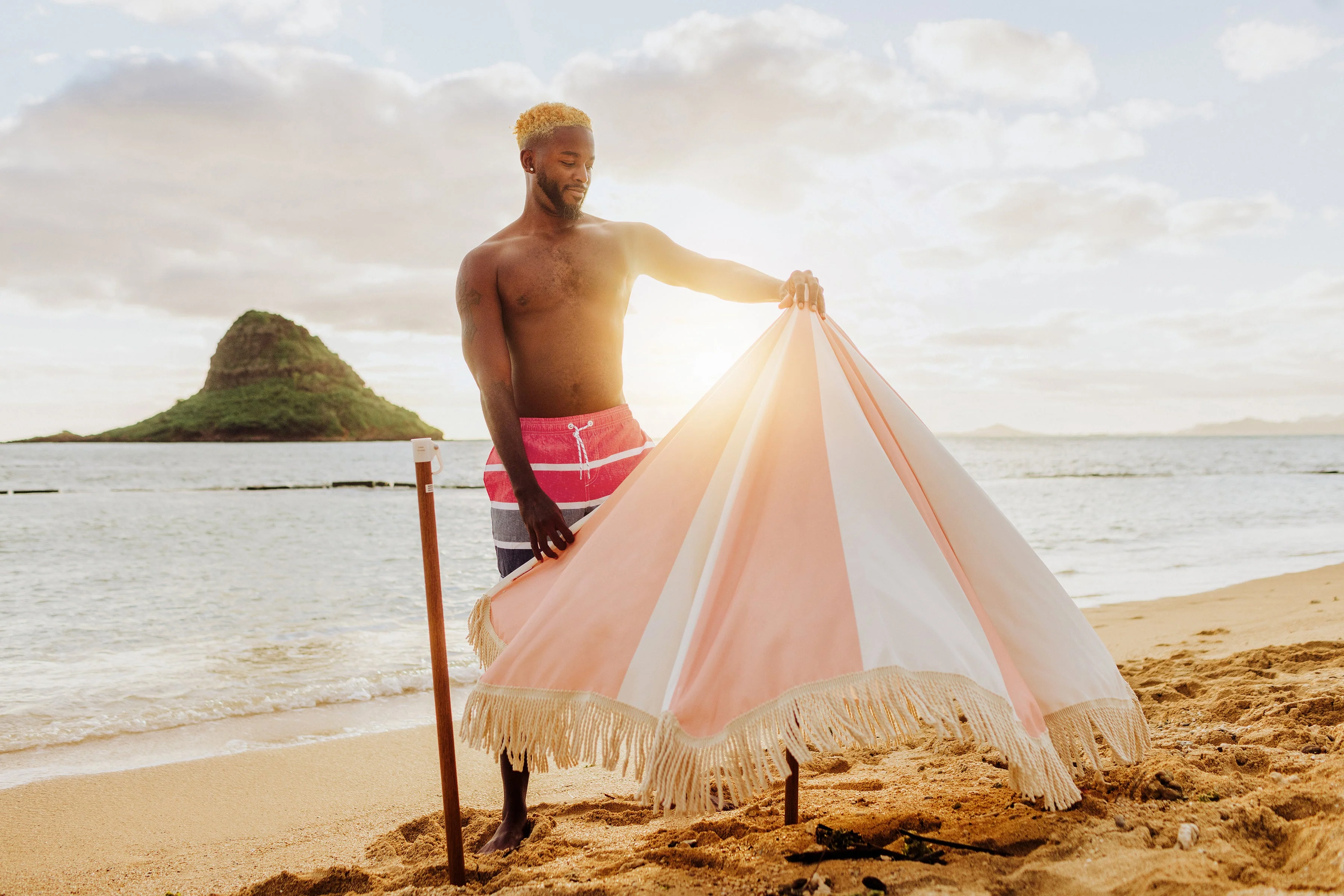 Summerland 6.5 ft. Portable Beach Umbrella - Image 194