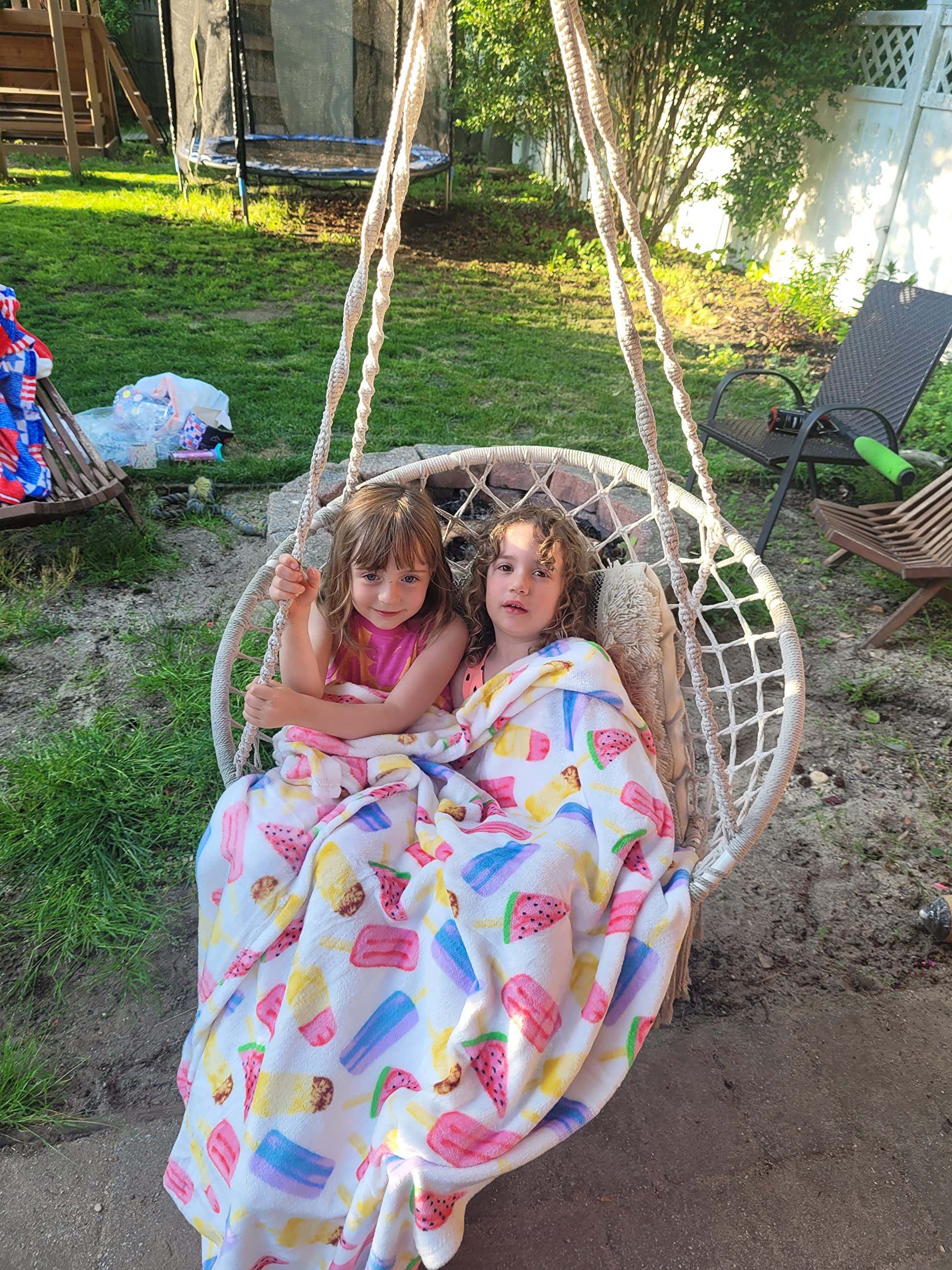 Summertime Fun by Decor&More Extra Soft Throw Blanket (50" x 60") - Ice Cream, Popsicles & Watermelon for Boys and Girls and Kids of Any Age - Image 6