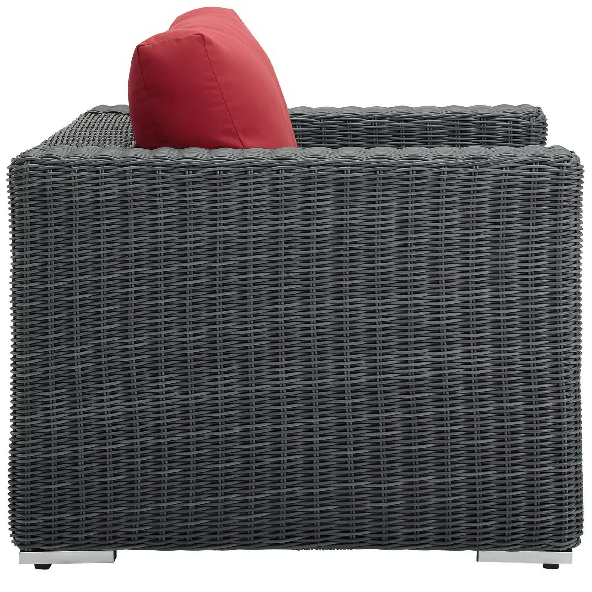 Summon Outdoor Patio Fabric Sunbrella� Armchair by Modway - Image 7