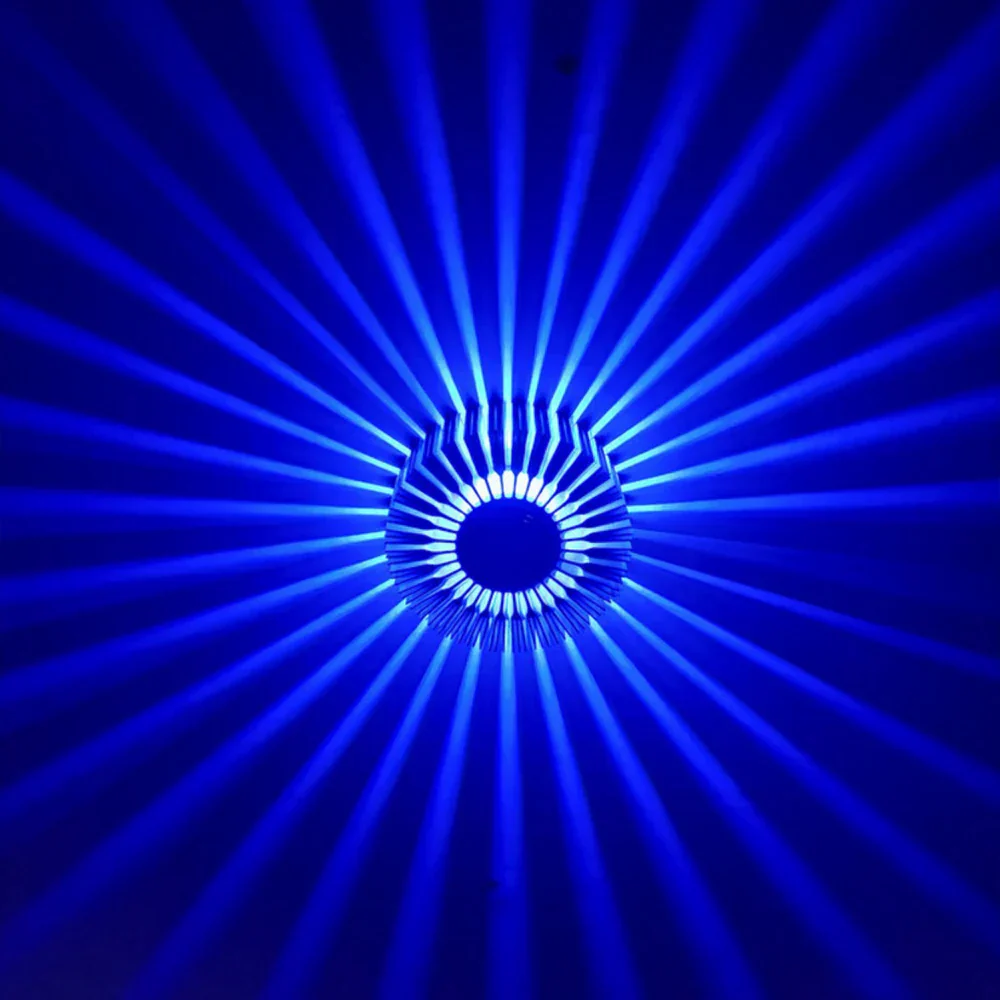Sunflower LED Wall Lamp RGB Projection Corridor Indoor Creative Light 3W - Image 11
