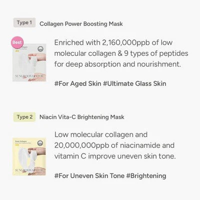 SUNGBOON EDITOR Deep Collagen Overnight Mask Gift Set 5ct - New - Image 11