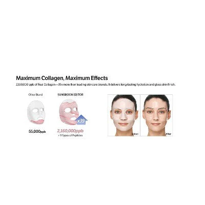 SUNGBOON EDITOR Deep Collagen Overnight Mask Gift Set 5ct - New - Image 13