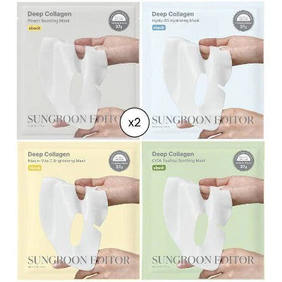 SUNGBOON EDITOR Deep Collagen Overnight Mask Gift Set 5ct - New - Image 8