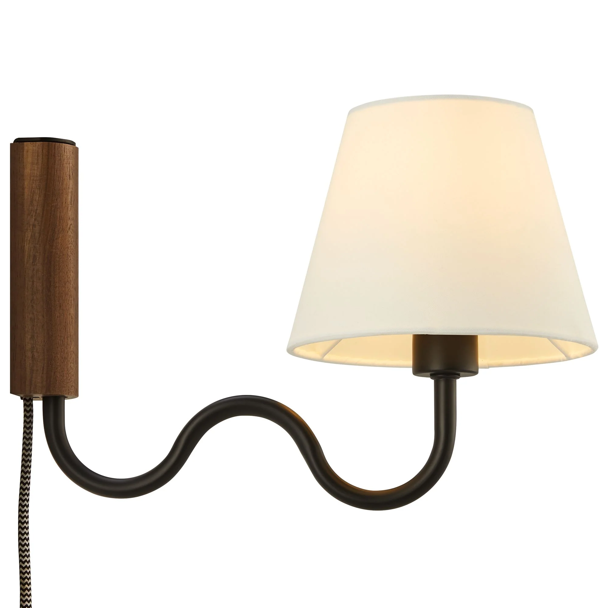 Sunlit Squiggle Arm Wall Sconce by Modway - Image 7