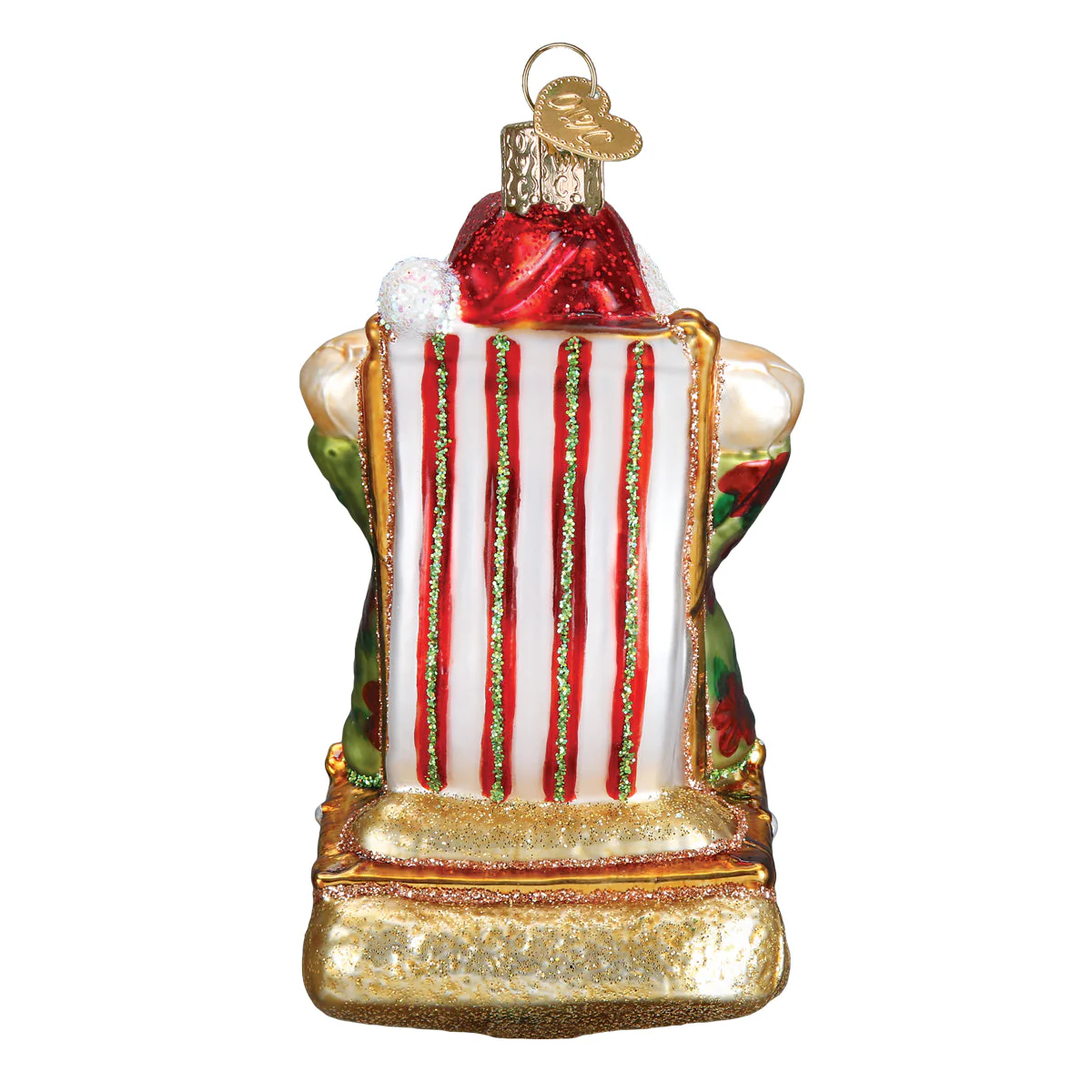 Sunning Santa Ornament by Old World Christmas - Image 5