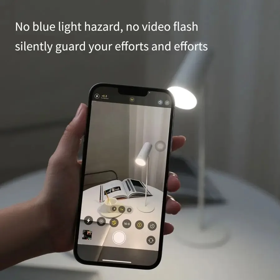 Sunset Eye Protection Table Lamp USB Touch Dimming Reading Light for Bedroom Desk - Image 4