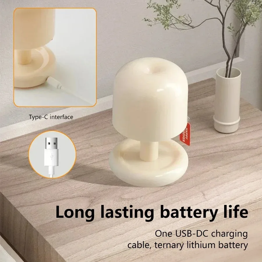 Sunset Night Light LED Table Lamp – Mini USB Rechargeable Mood Desk Bedside Lamp - Image 6
