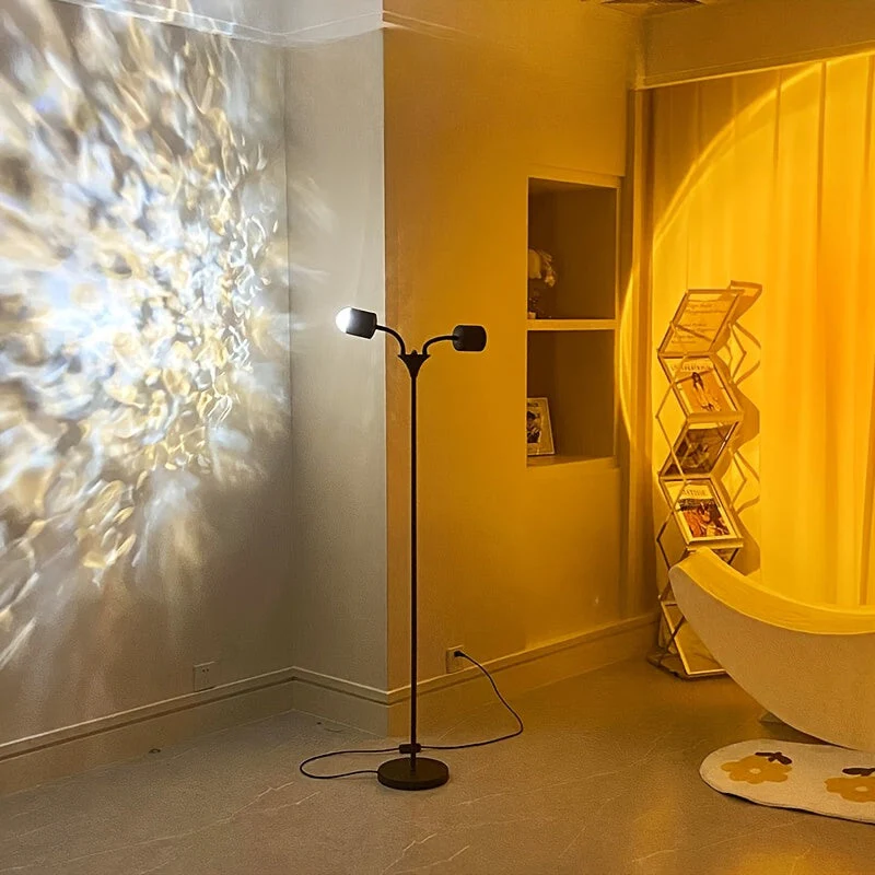 Sunset Ocean Wave Projector – Double RGB Mood Lamp with 360° Rotation & DIY Color - Image 10