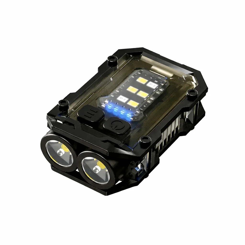 Super Bright Pocket LED Flashlight Magnetic COB Mini Keychain EDC Rechargeable Torch - Image 4