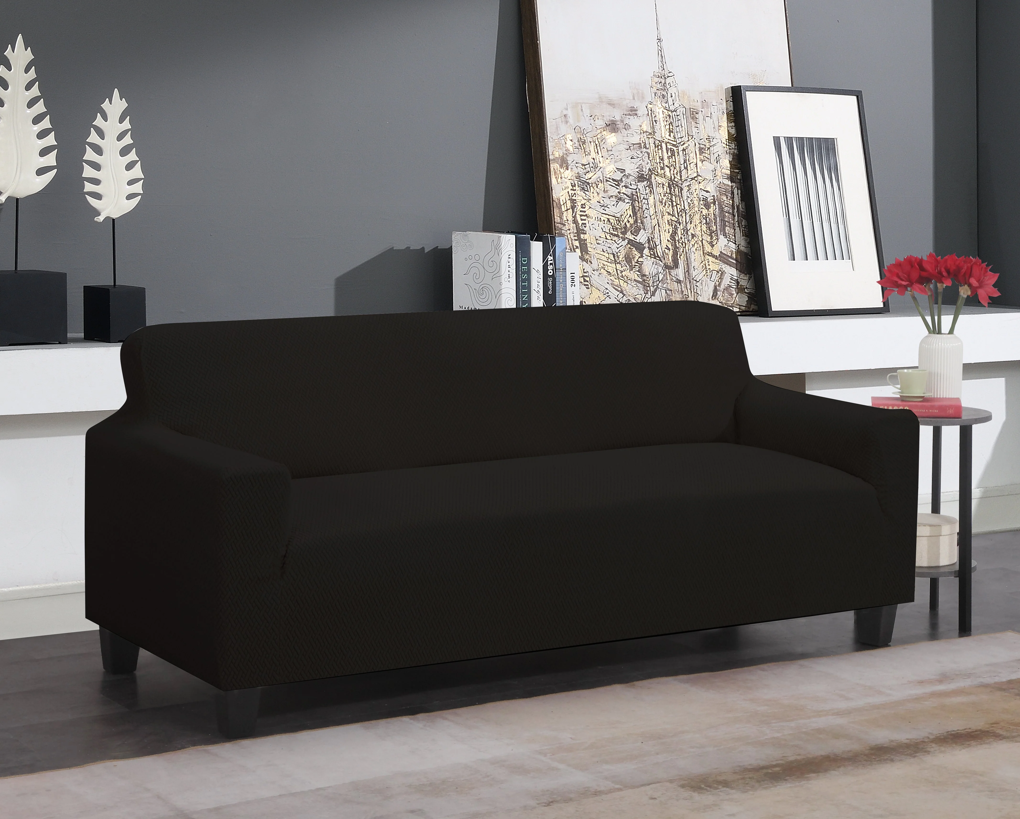 Super Stretch Couch Cover - Comes in 3 Sizes & 5 Colors! - Image 10