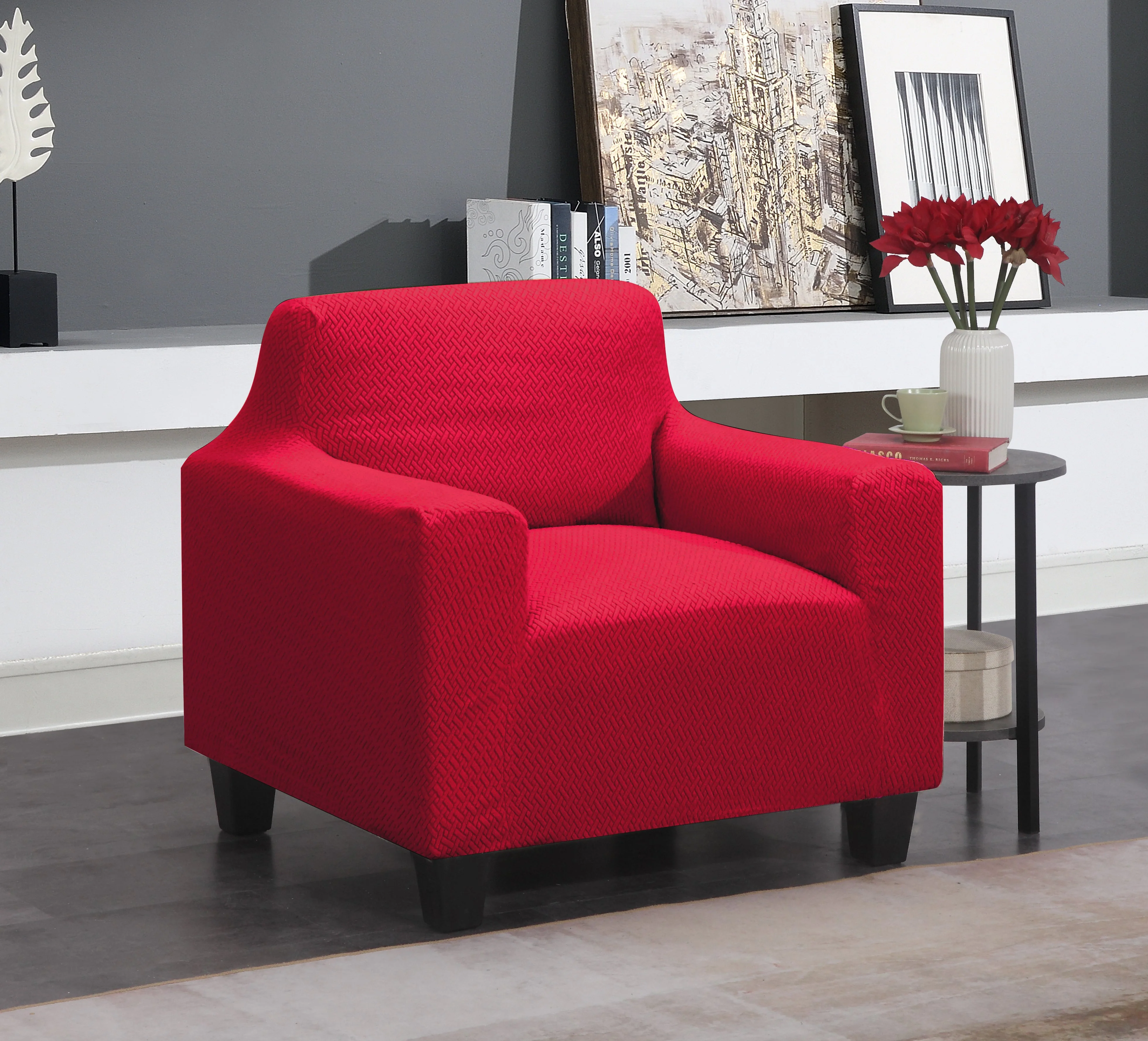 Super Stretch Couch Cover - Comes in 3 Sizes & 5 Colors! - Image 13