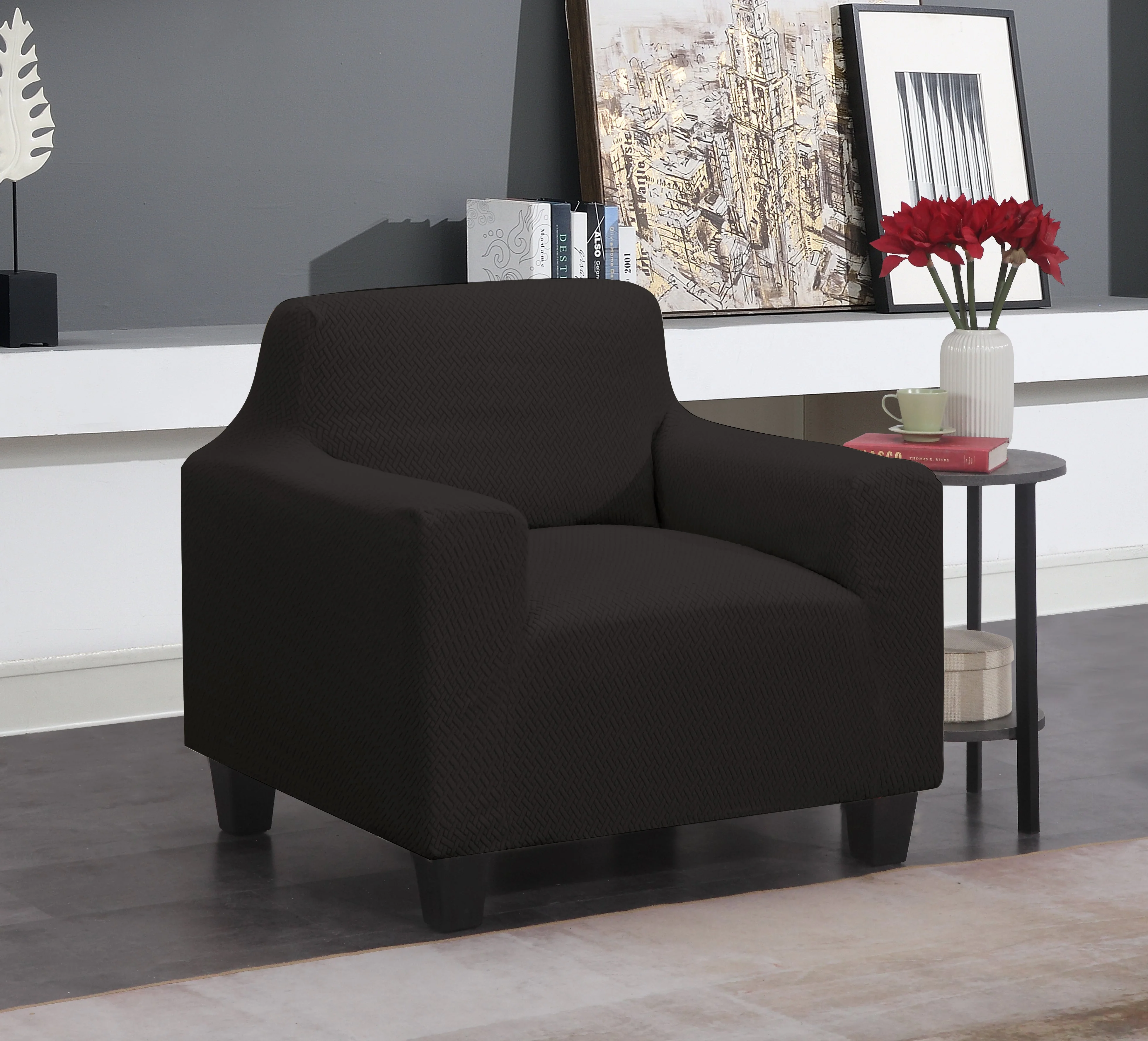 Super Stretch Couch Cover - Comes in 3 Sizes & 5 Colors! - Image 15