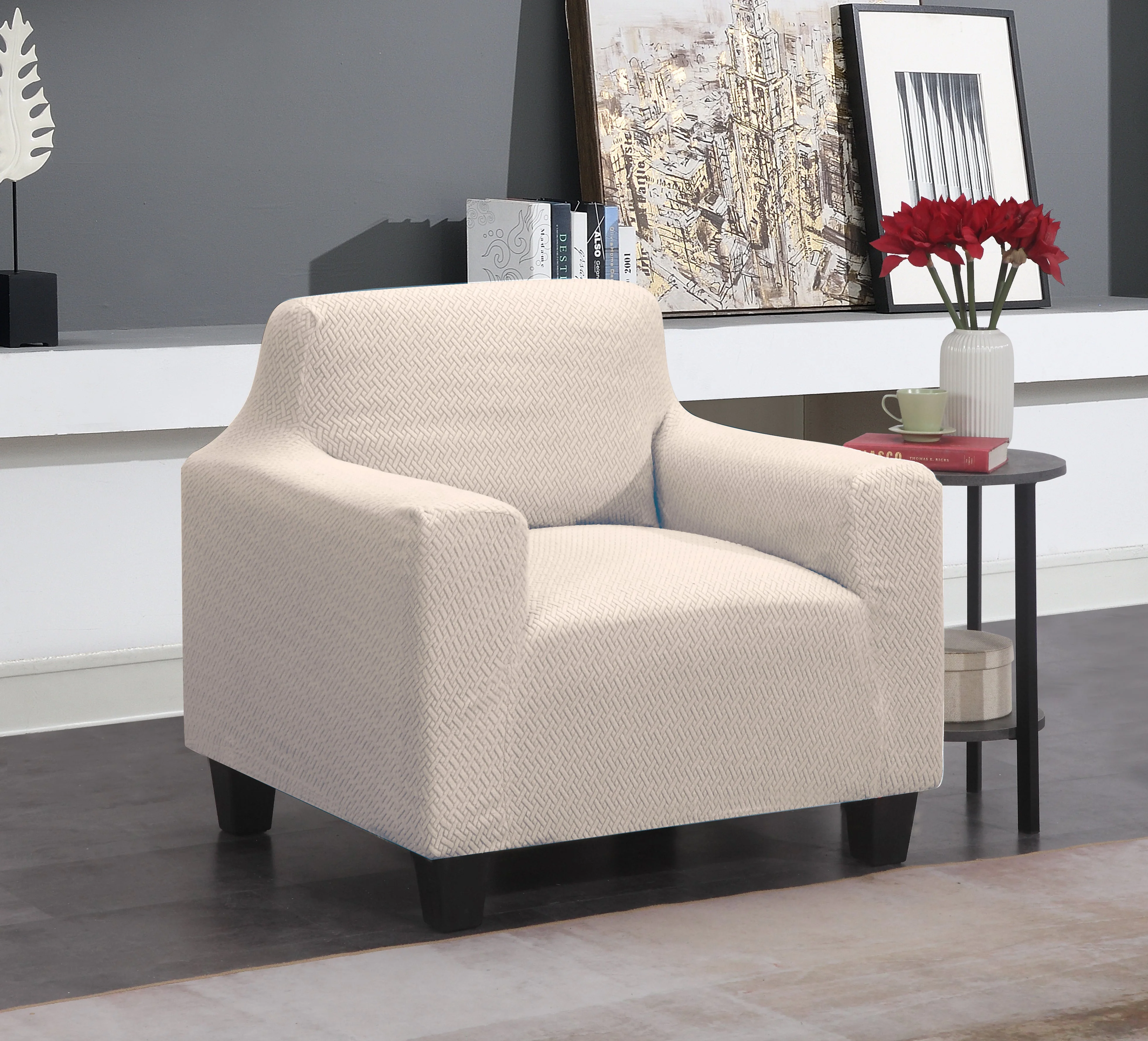 Super Stretch Couch Cover - Comes in 3 Sizes & 5 Colors! - Image 17