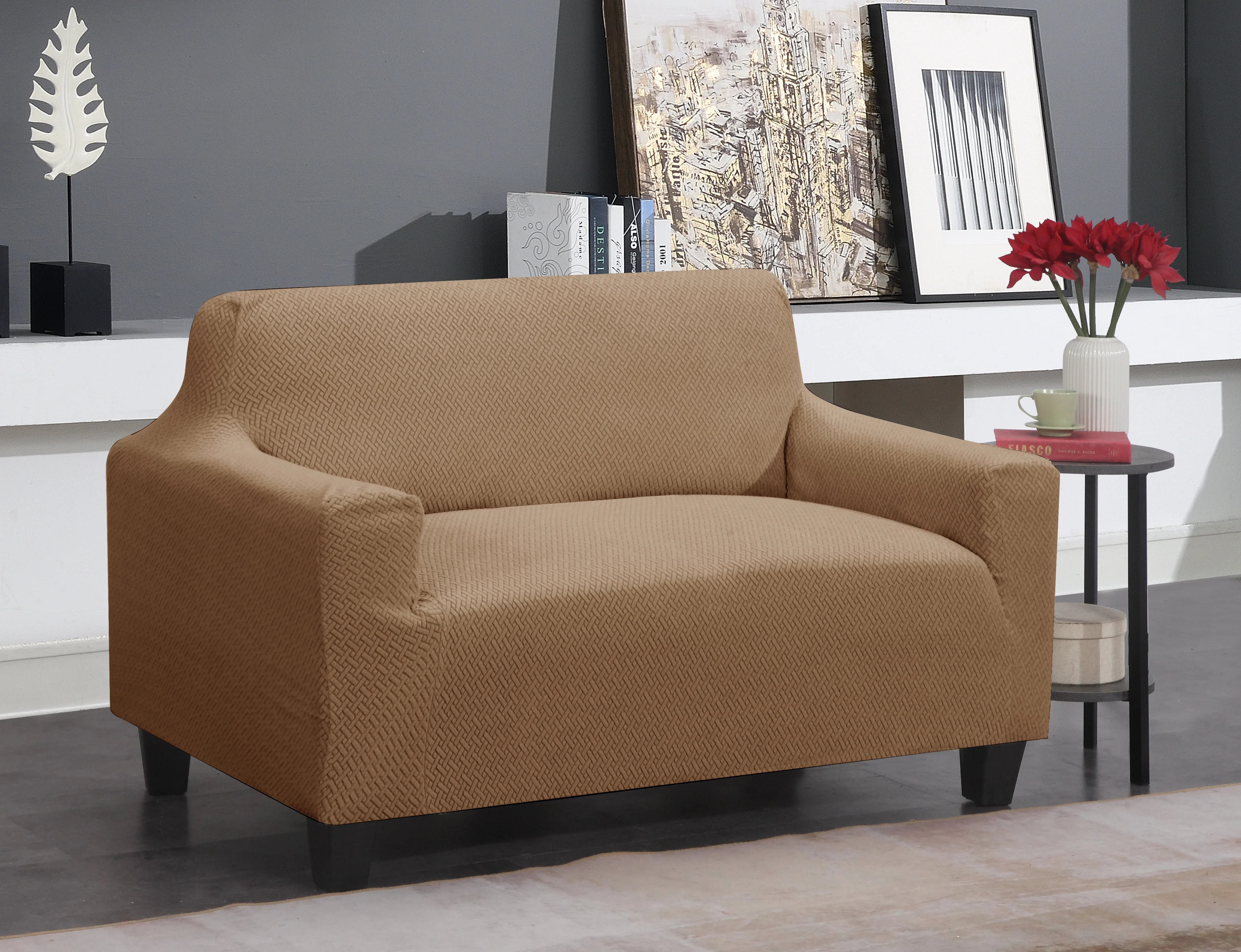 Super Stretch Couch Cover - Comes in 3 Sizes & 5 Colors! - Image 2