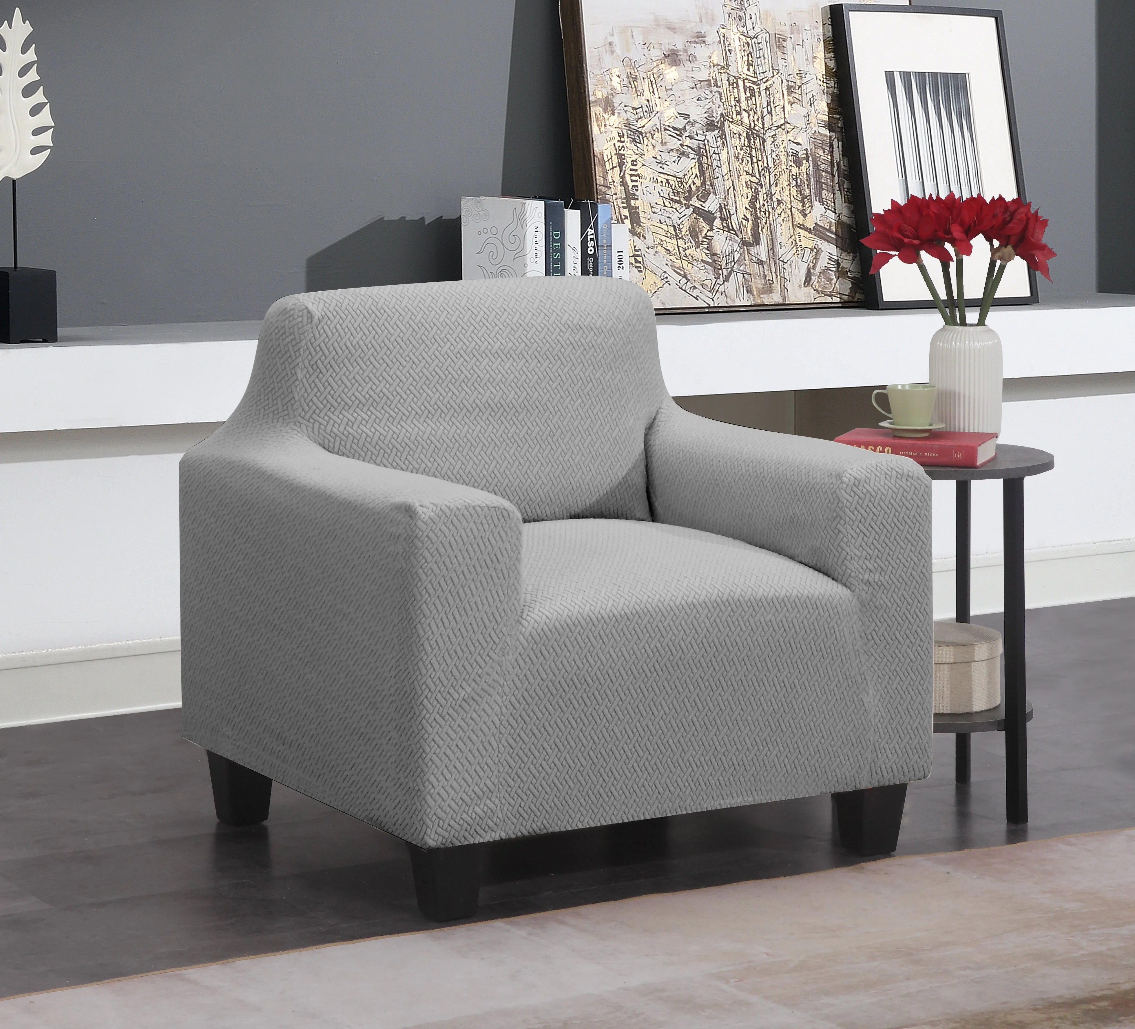 Super Stretch Couch Cover - Comes in 3 Sizes & 5 Colors! - Image 3