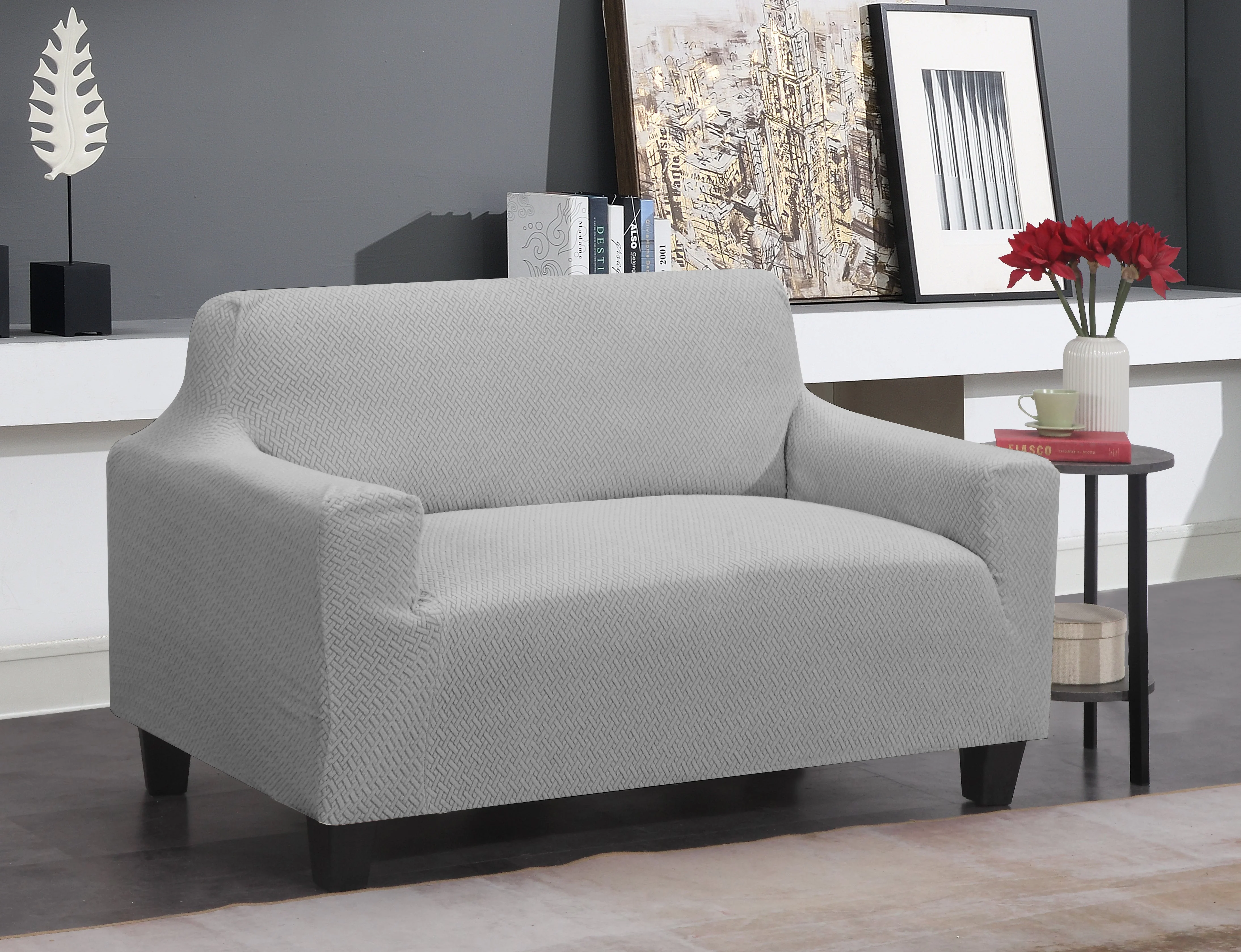 Super Stretch Couch Cover - Comes in 3 Sizes & 5 Colors! - Image 4