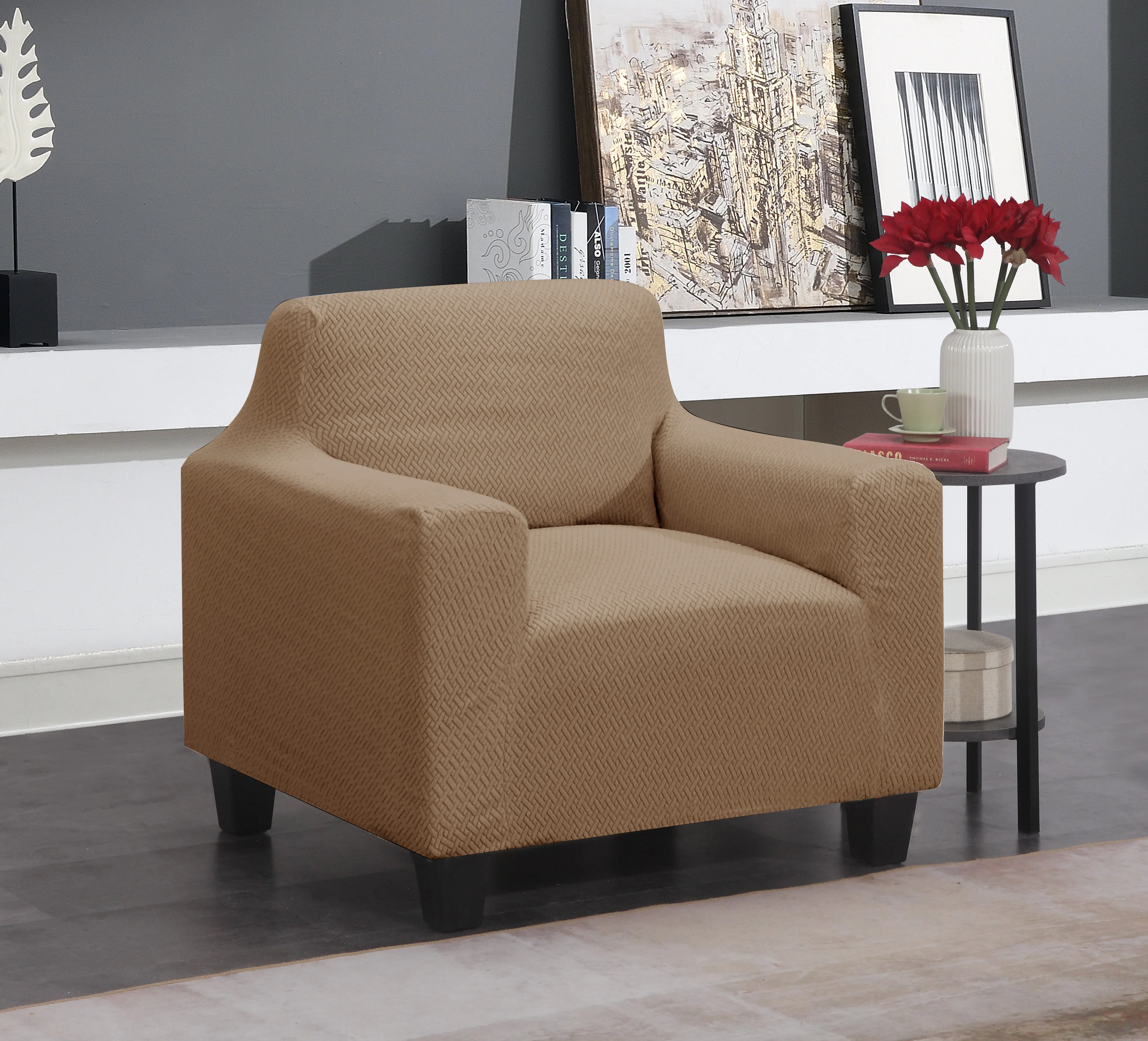 Super Stretch Couch Cover - Comes in 3 Sizes & 5 Colors! - Image 6