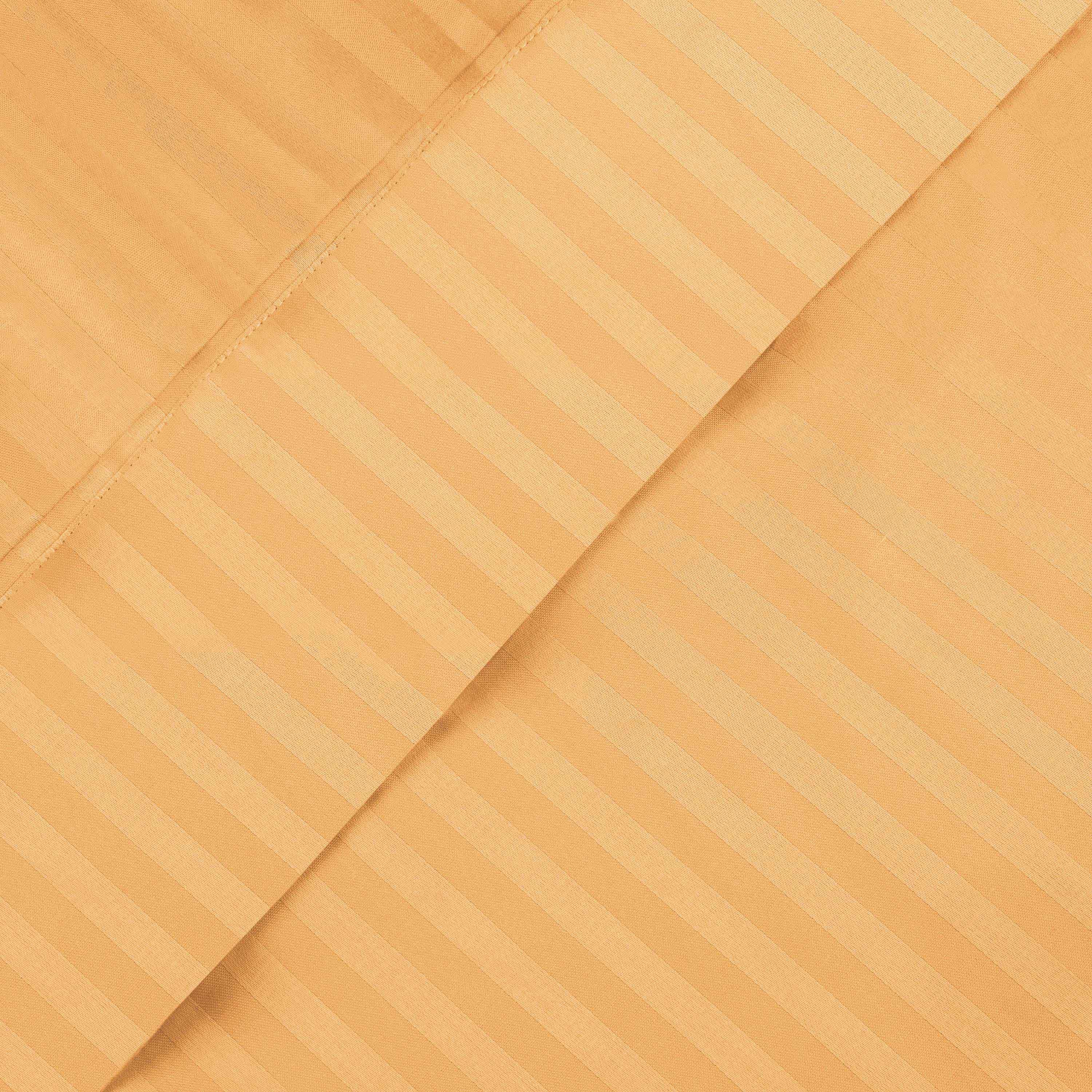650 Thread Count Egyptian Cotton Sateen Stripe Bed Sheet Set - Image 22
