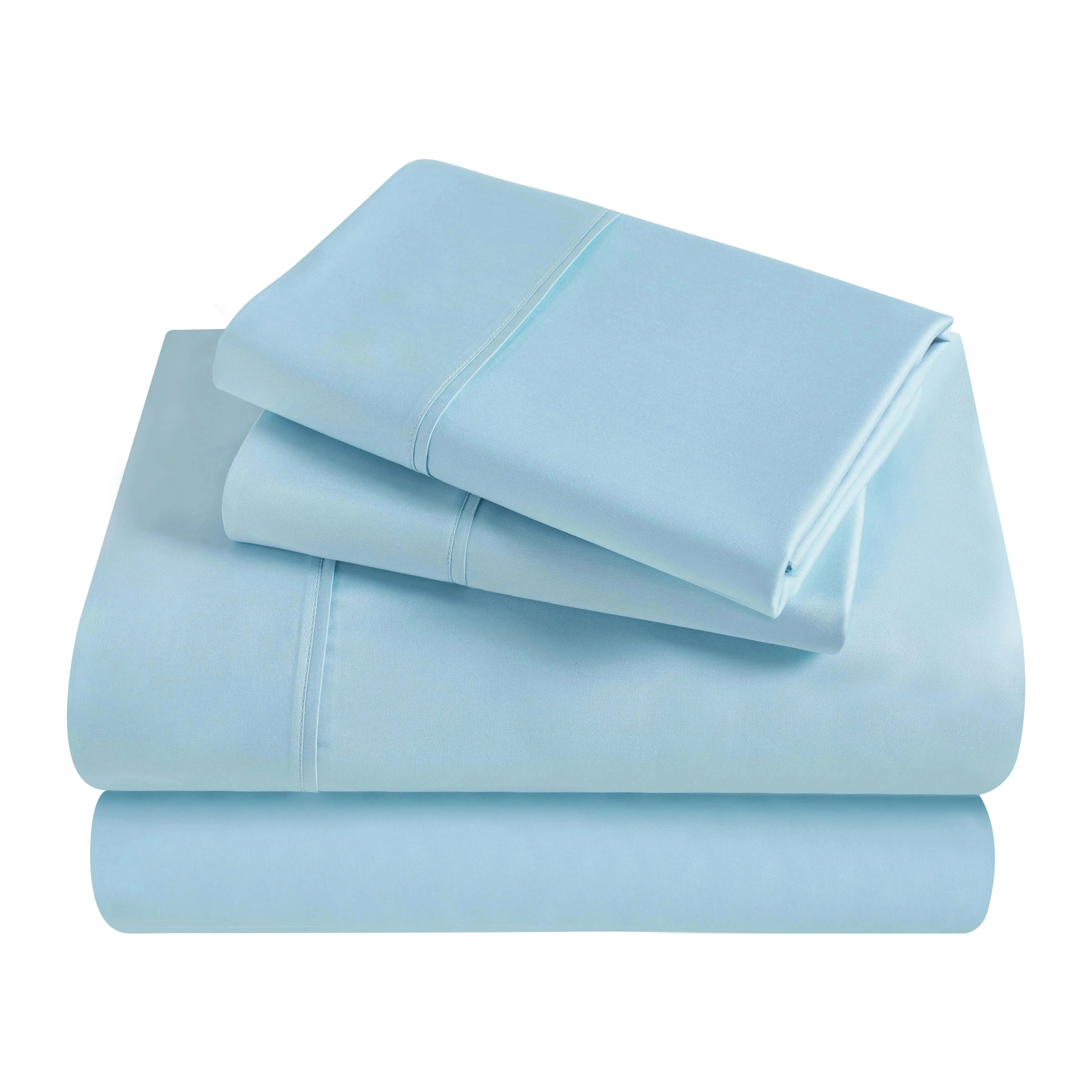 300 Thread Count Egyptian Cotton Sateen Bed Sheet Set - Image 30