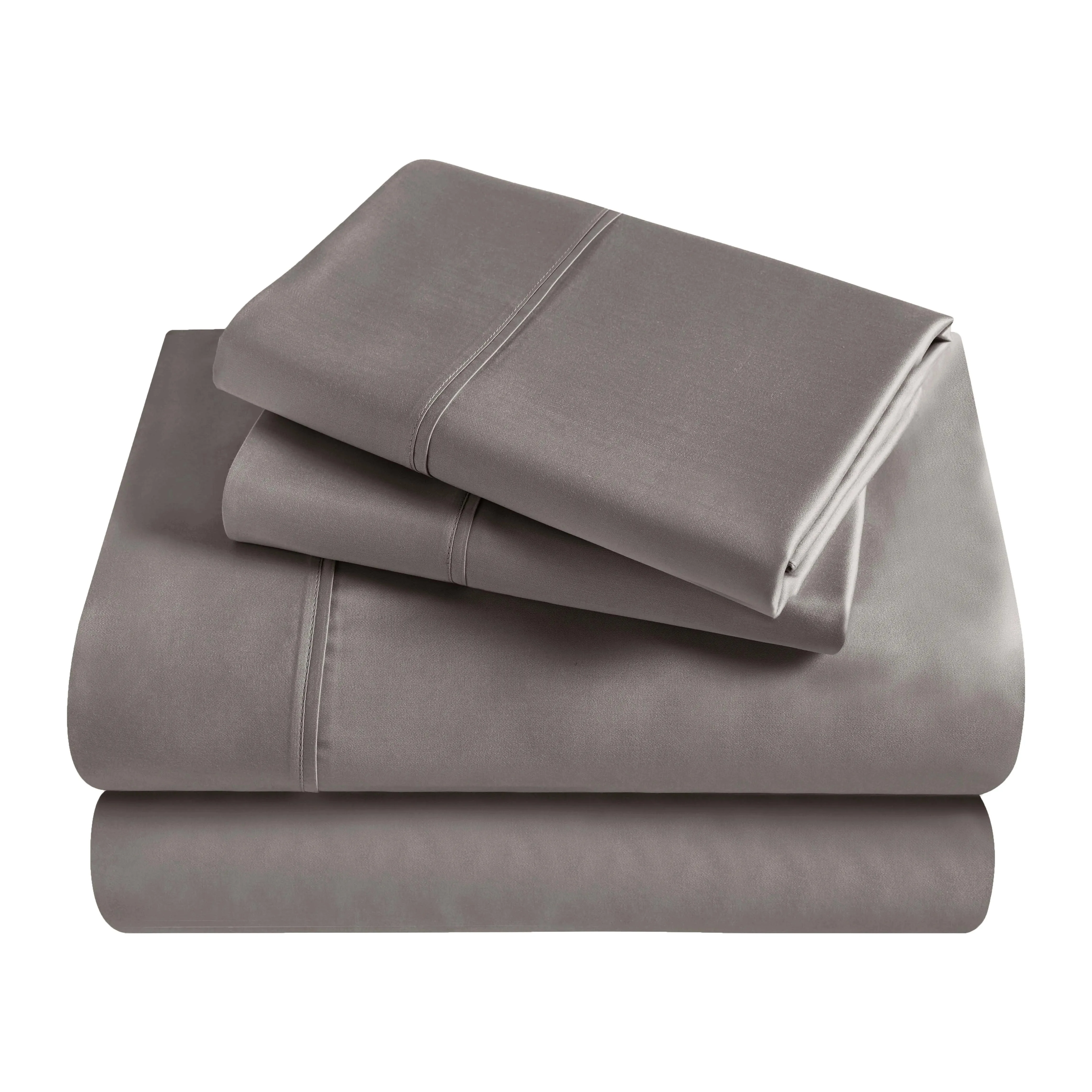 300 Thread Count Egyptian Cotton Sateen Bed Sheet Set - Image 42