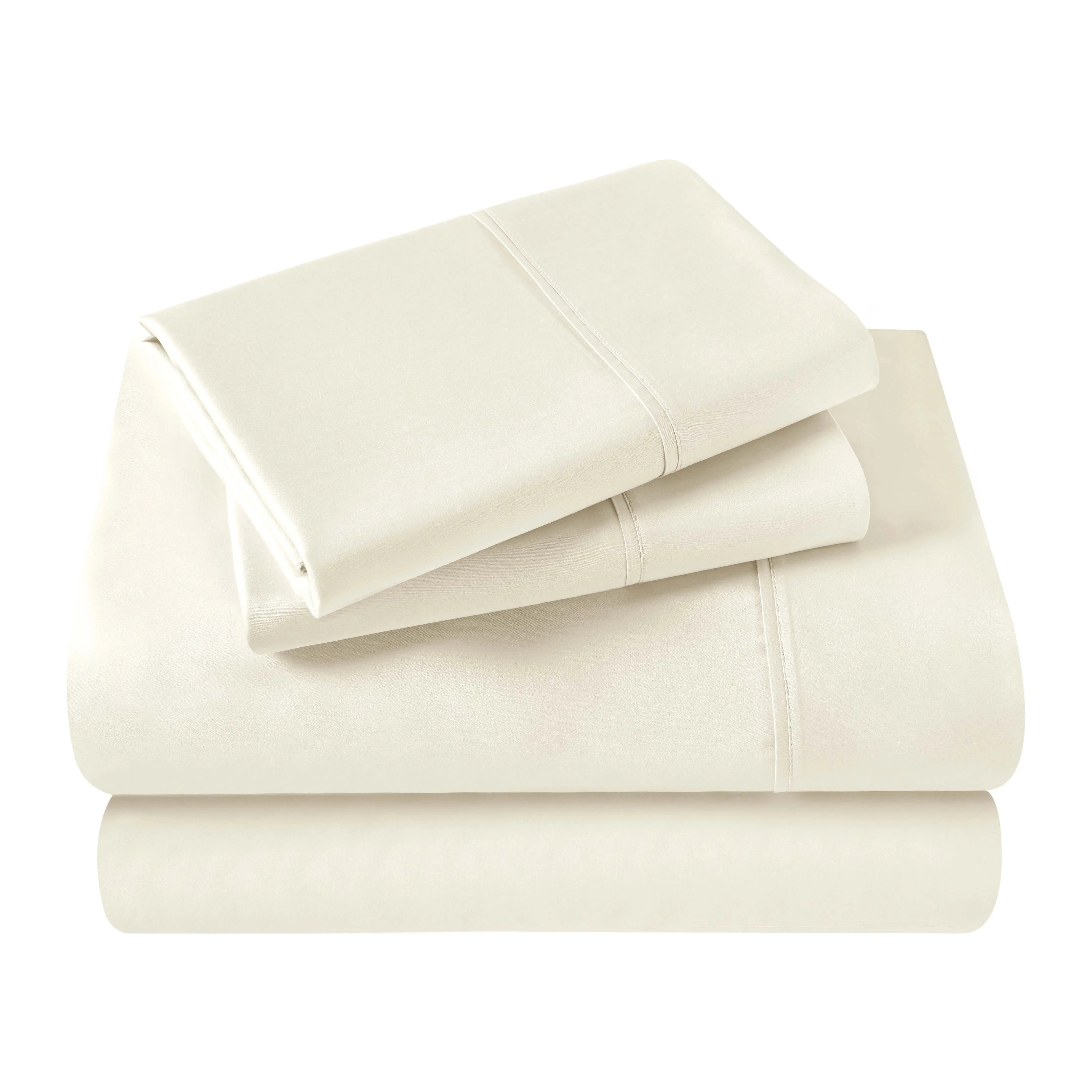 400 Thread Count Egyptian Cotton Sateen Bed Sheet Set - Image 17