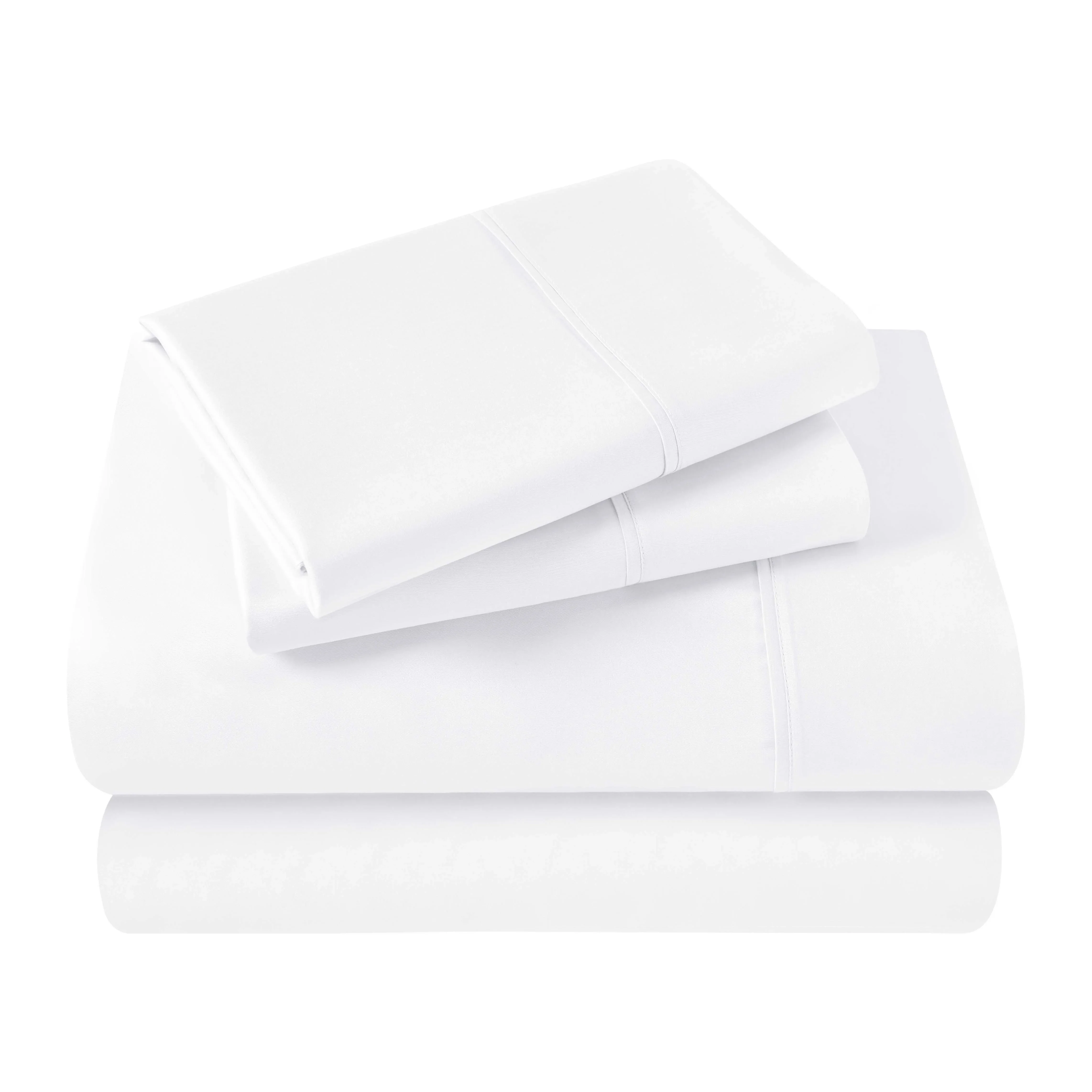 400 Thread Count Egyptian Cotton Sateen Bed Sheet Set - Image 18