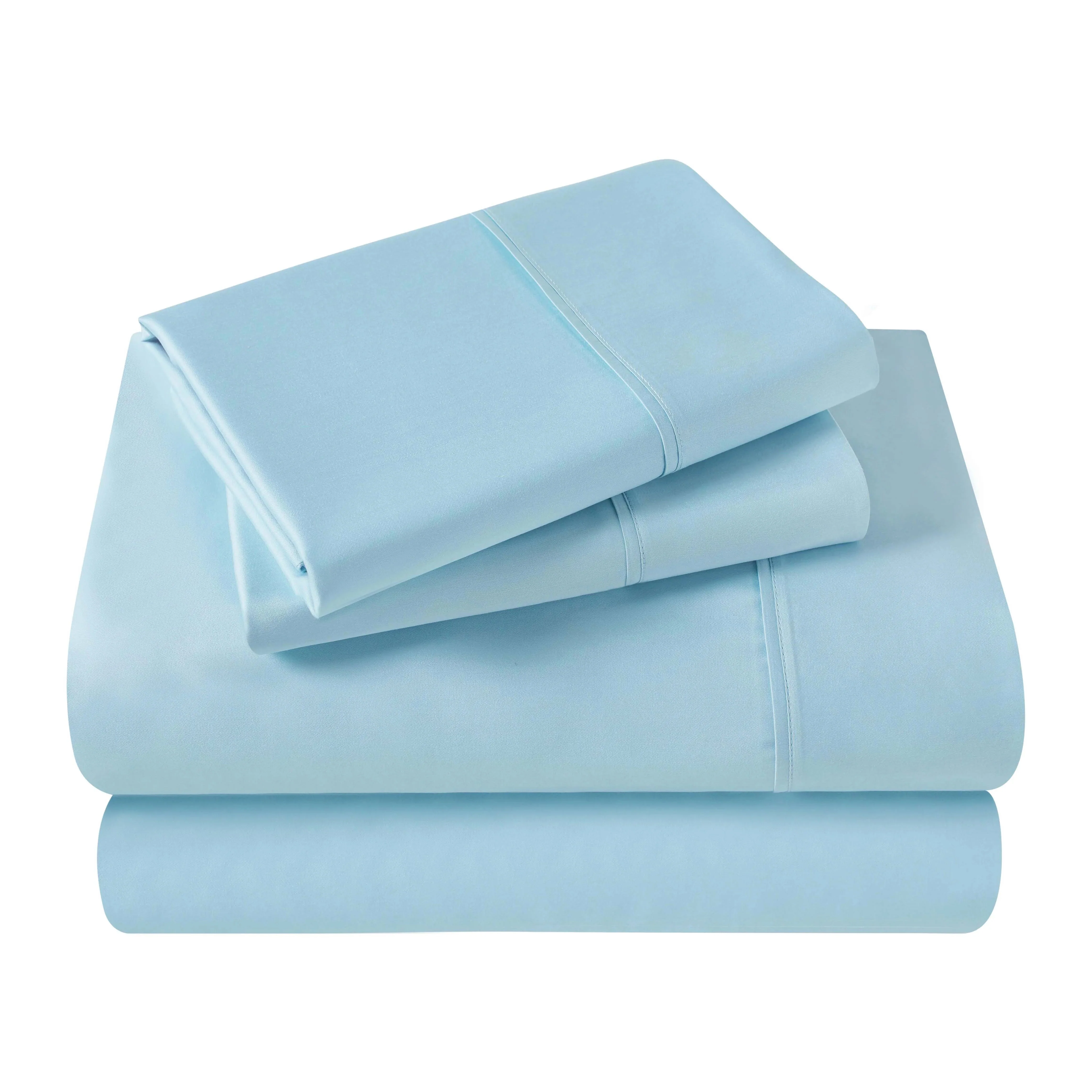 400 Thread Count Egyptian Cotton Sateen Bed Sheet Set - Image 21