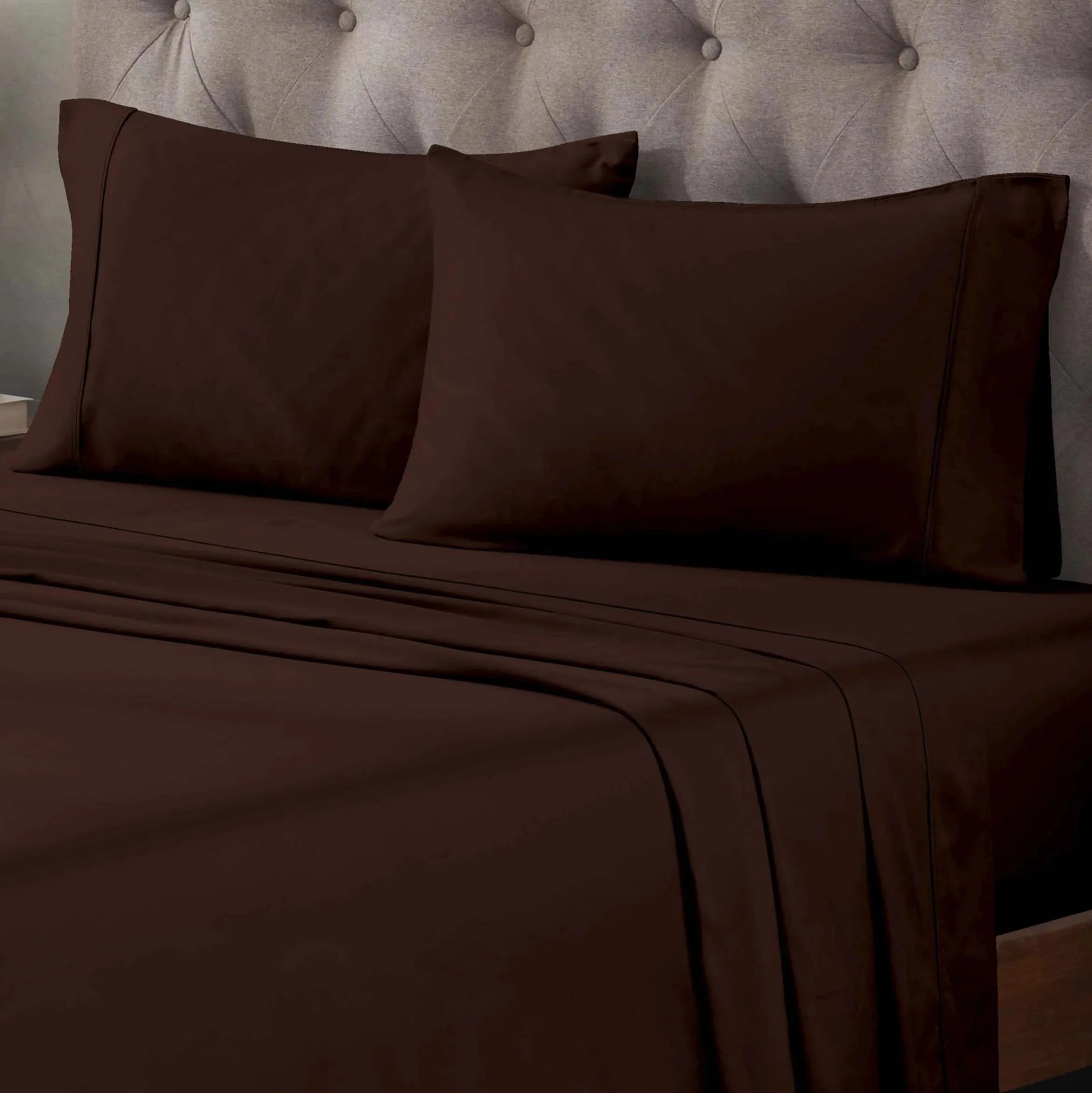 400 Thread Count Egyptian Cotton Sateen Bed Sheet Set - Image 8