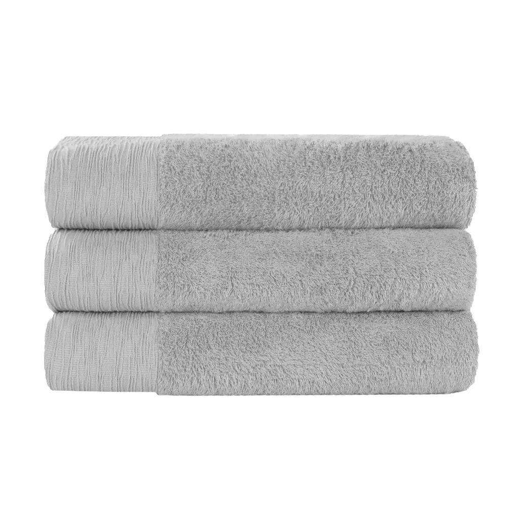 Rayon from Bamboo Eco-Friendly Fluffy Soft Solid Bath Towel Set of 3 - Image 17