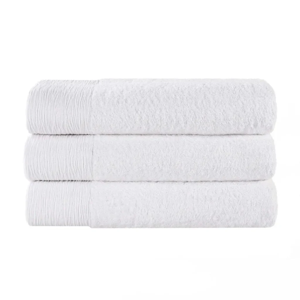 Rayon from Bamboo Eco-Friendly Fluffy Soft Solid Bath Towel Set of 3 - Image 22