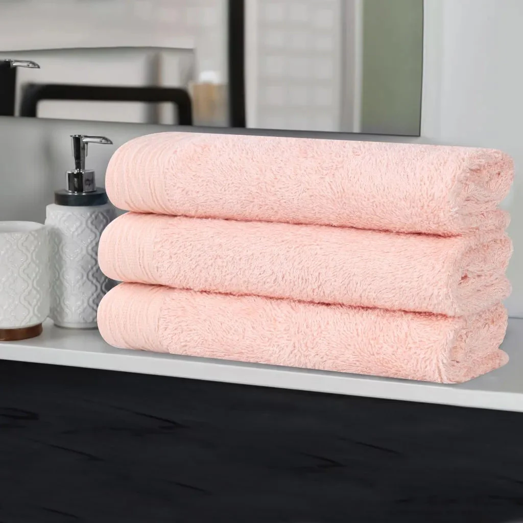 Rayon from Bamboo Eco-Friendly Fluffy Soft Solid Bath Towel Set of 3 - Image 26