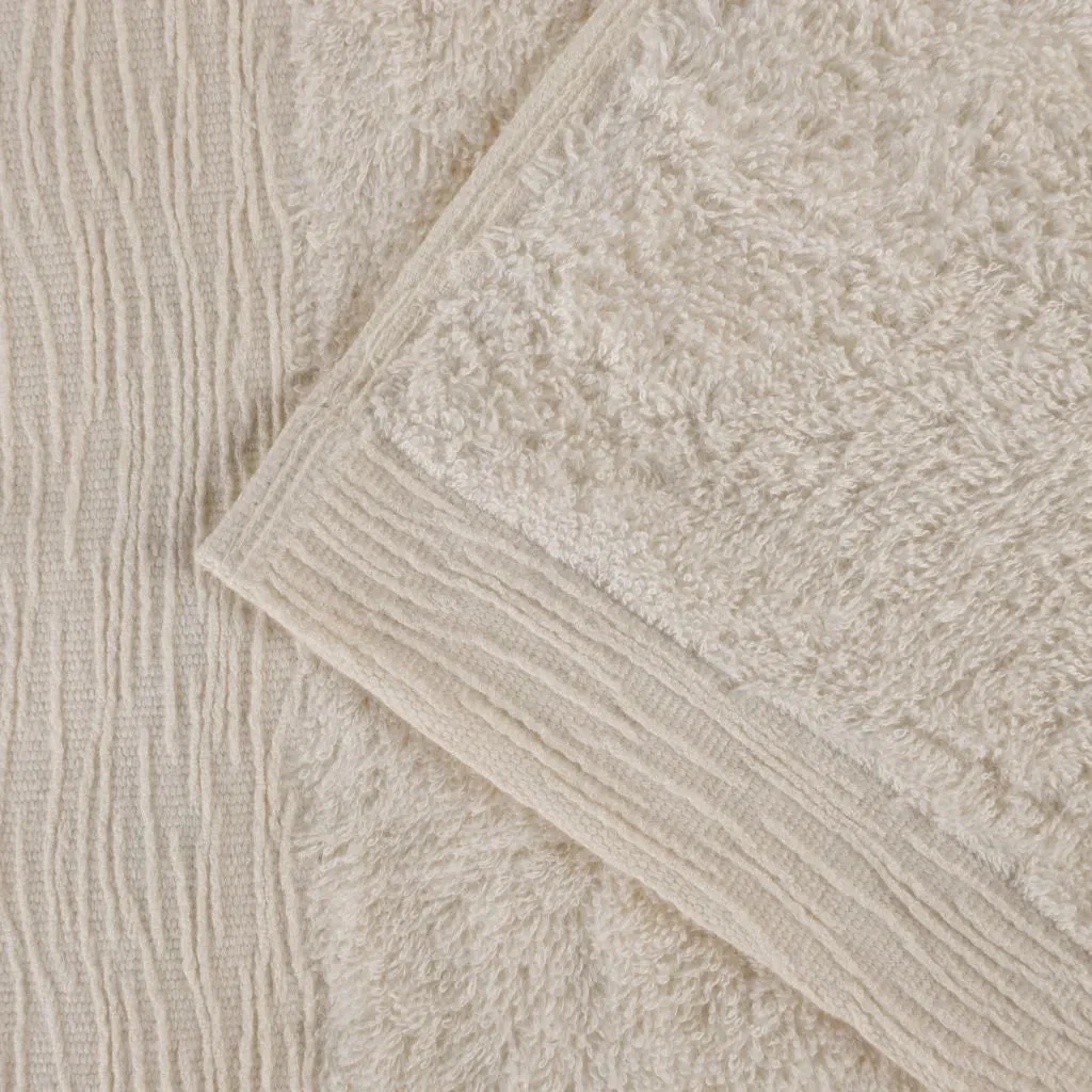 Rayon from Bamboo Eco-Friendly Fluffy Soft Solid Bath Towel Set of 3 - Image 3