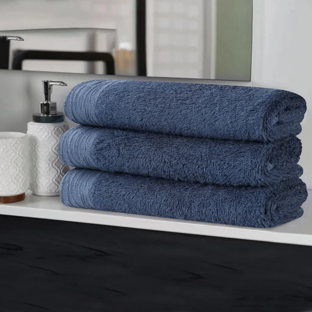 Rayon from Bamboo Eco-Friendly Fluffy Soft Solid Bath Towel Set of 3 - Image 31