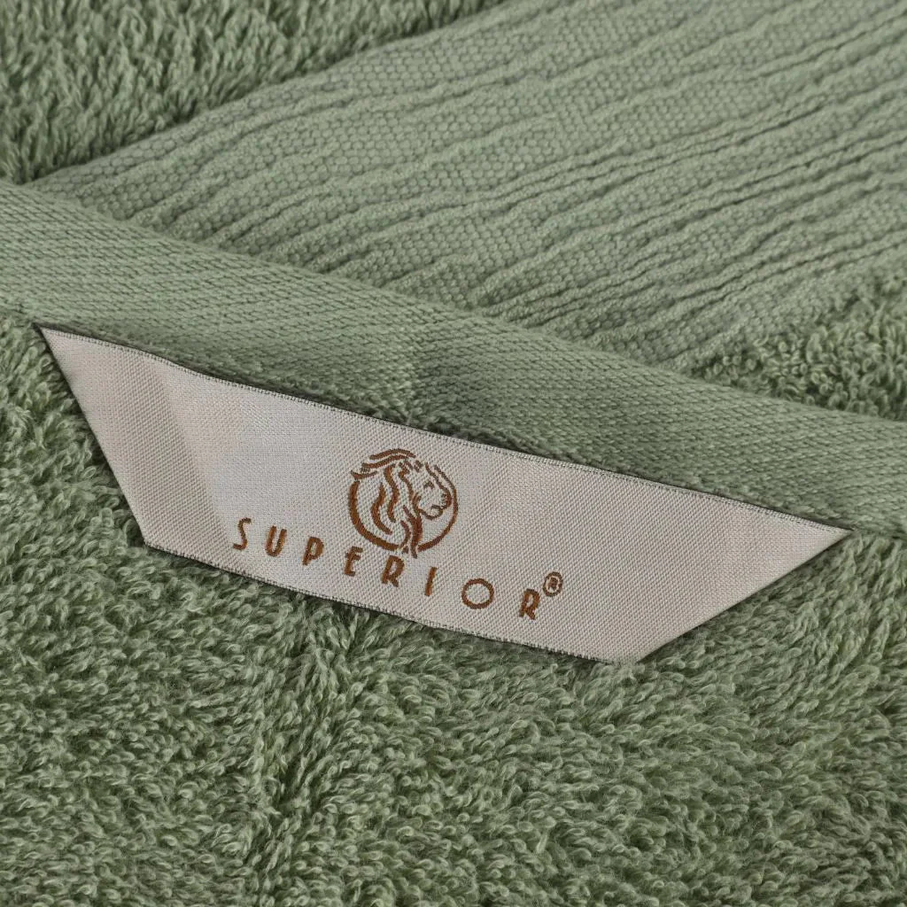 Rayon from Bamboo Eco-Friendly Fluffy Soft Solid Bath Towel Set of 3 - Image 9