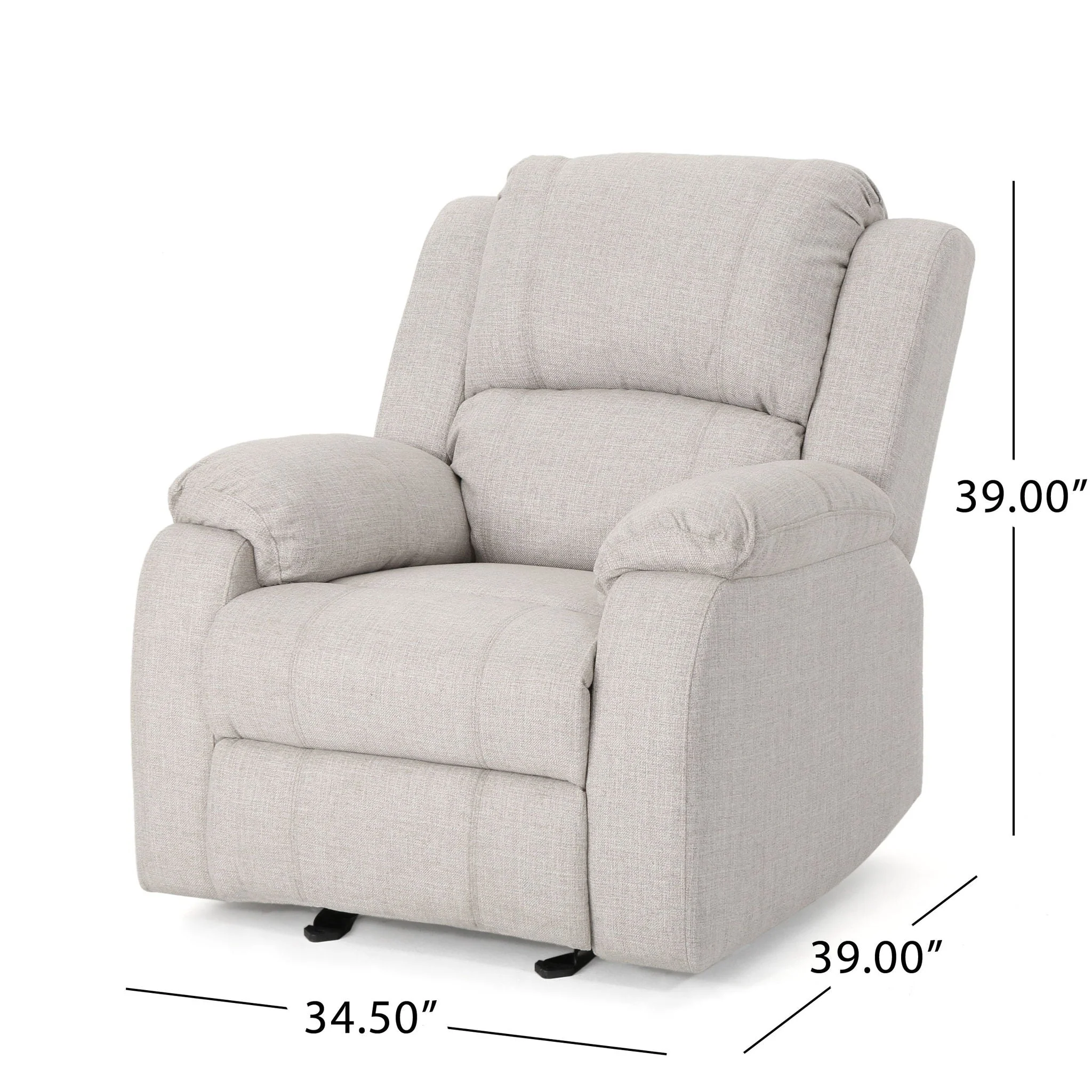 Supreme Comfort Manual Recliner Chair - Image 3