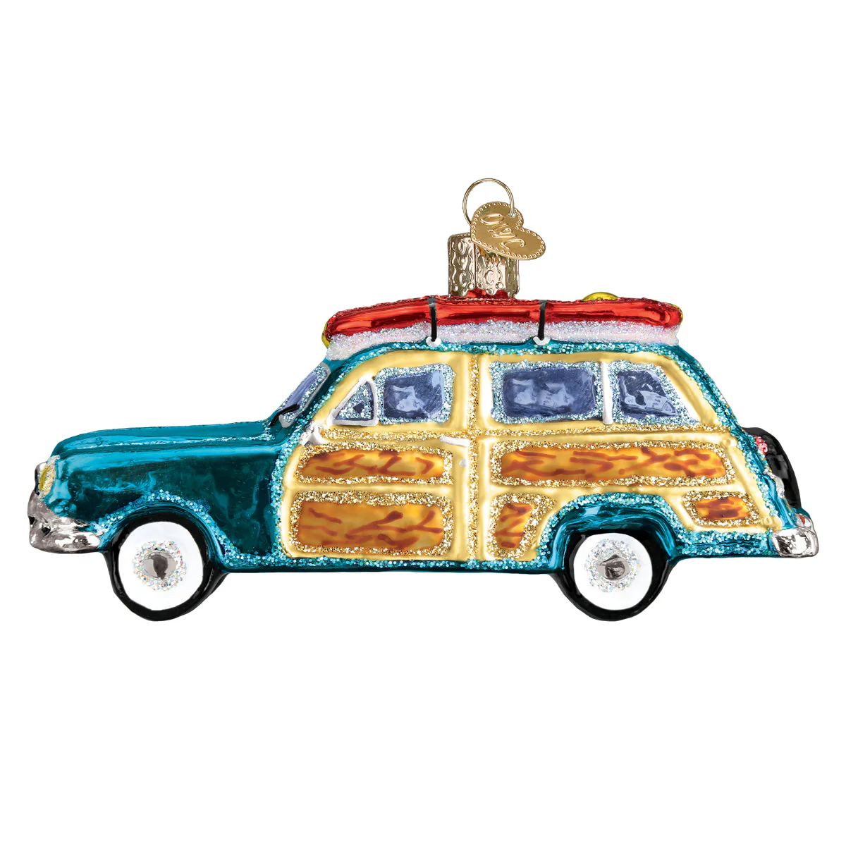 Surf's Up Wagon Ornament - Image 3