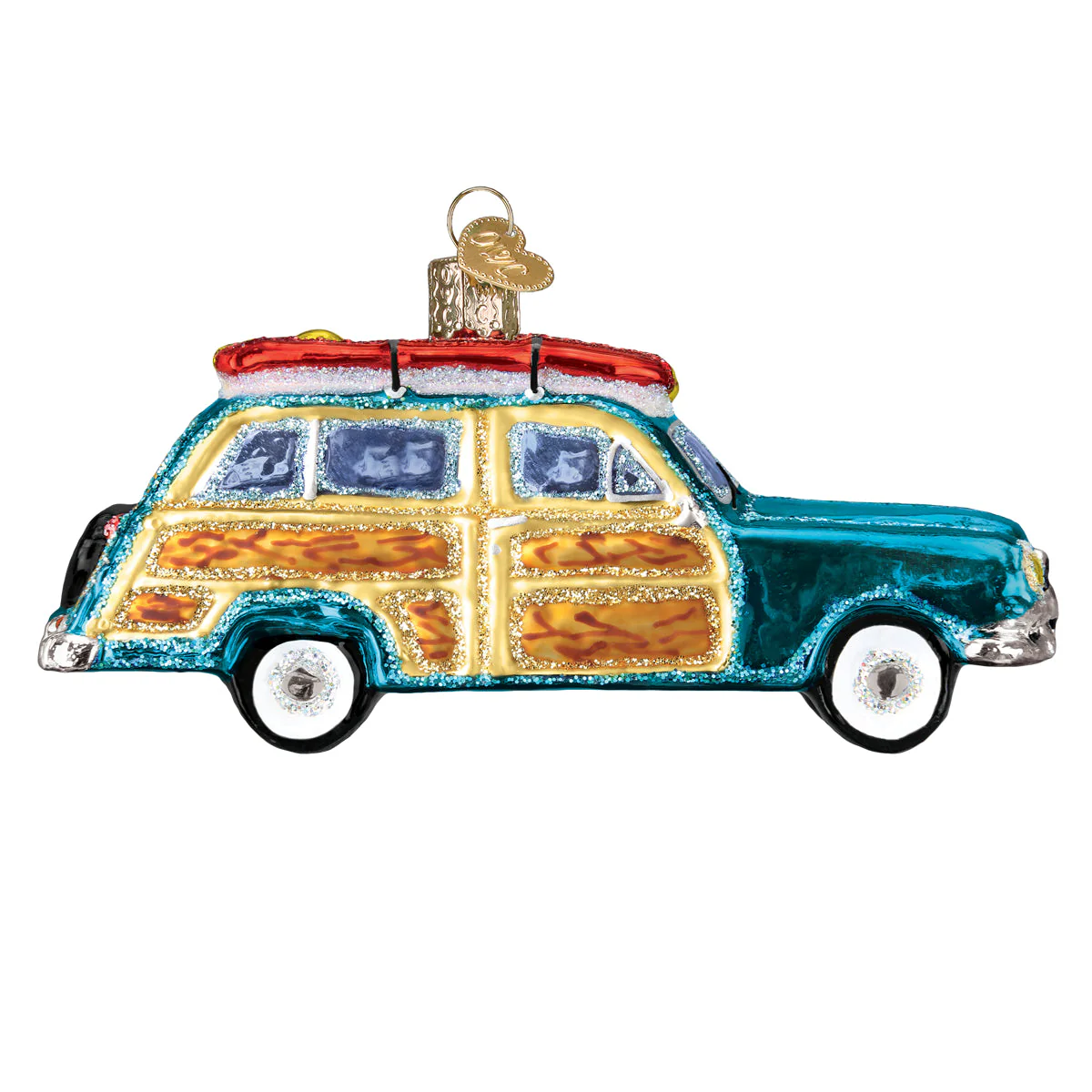Surf's Up Wagon Ornament - Image 4