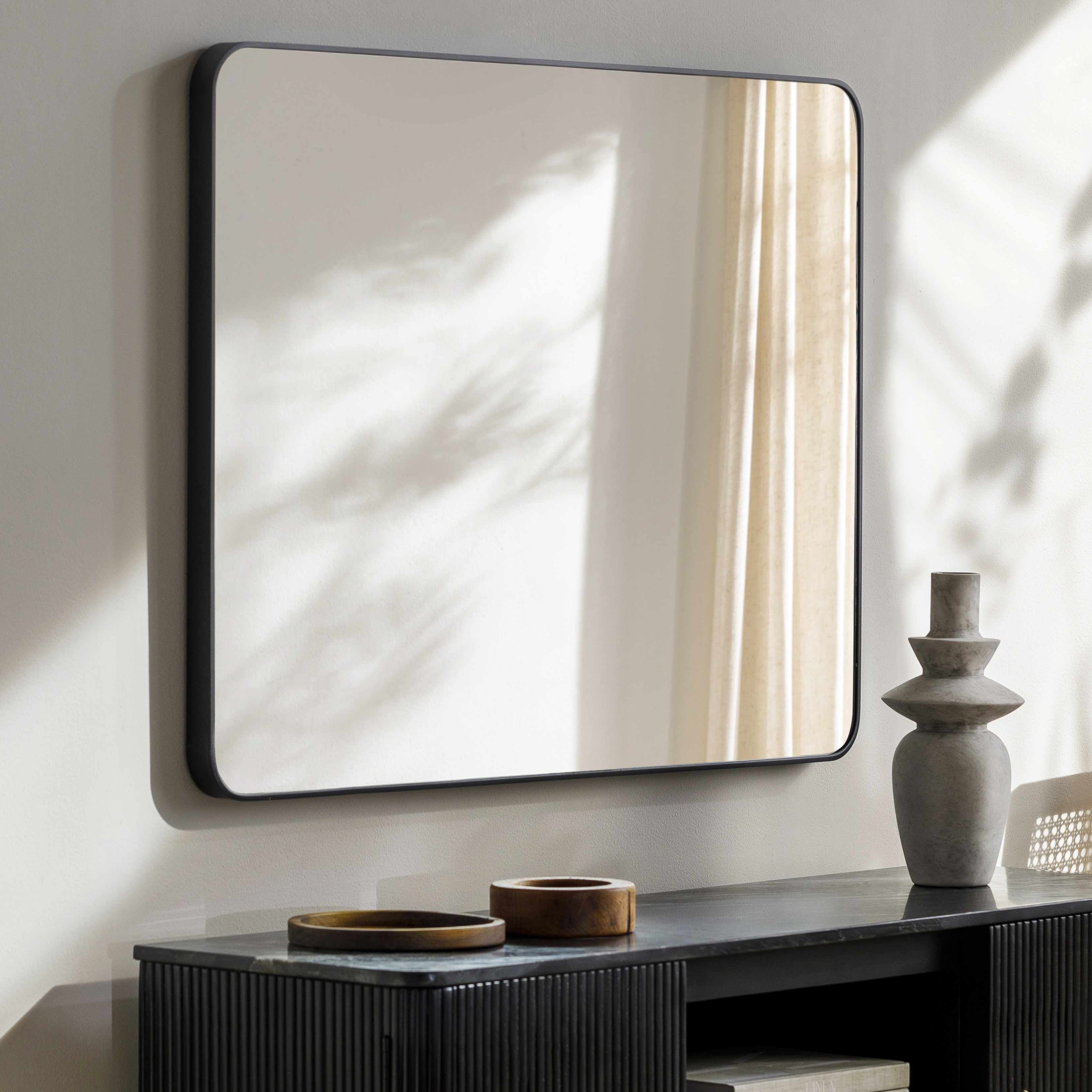 Sustinente Black Carved Mirror - Image 12