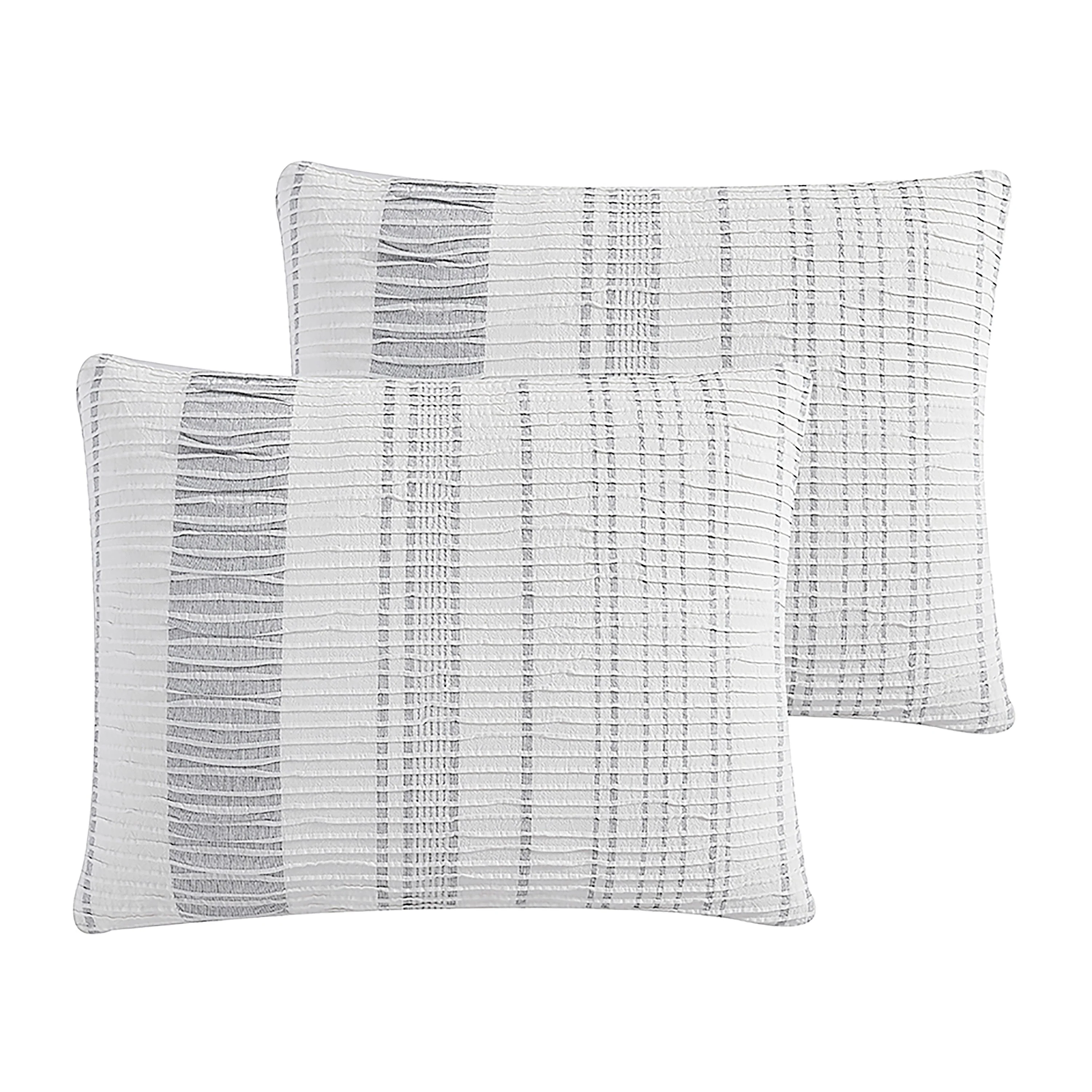 Sutton 6-Piece Ivory Textured Jacquard Comforter Ensemble - Image 3