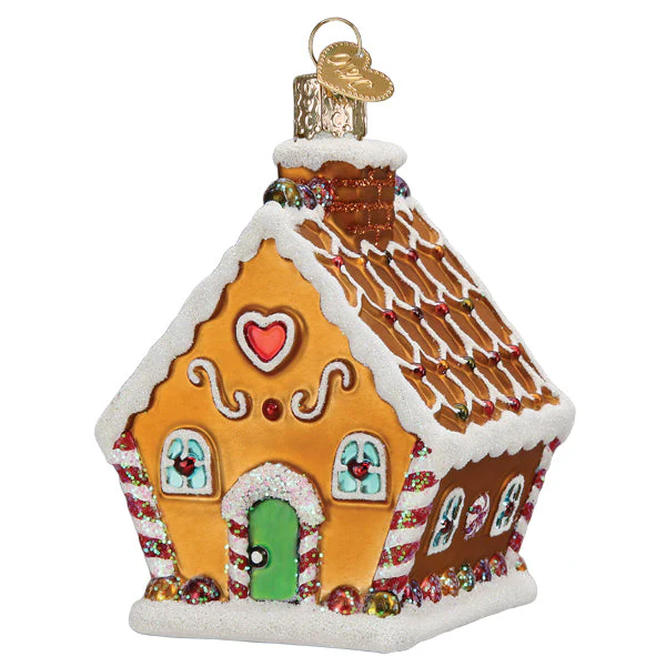 Sweet Gingerbread Cottage Christmas Ornament - Image 3