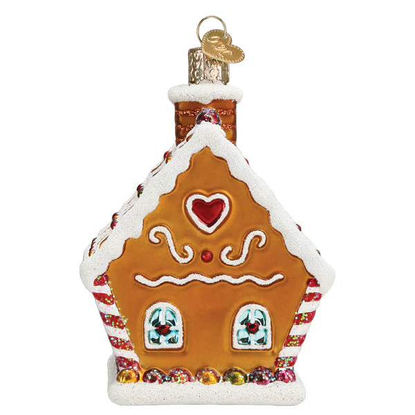Sweet Gingerbread Cottage Christmas Ornament - Image 4