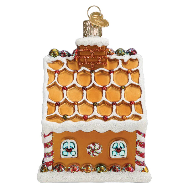 Sweet Gingerbread Cottage Christmas Ornament - Image 5