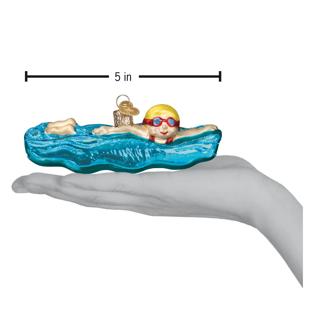 Swimming Ornament by Old World Christmas - Image 6