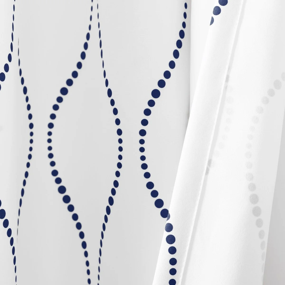 Swirl Light Filtering Window Curtains - Image 13