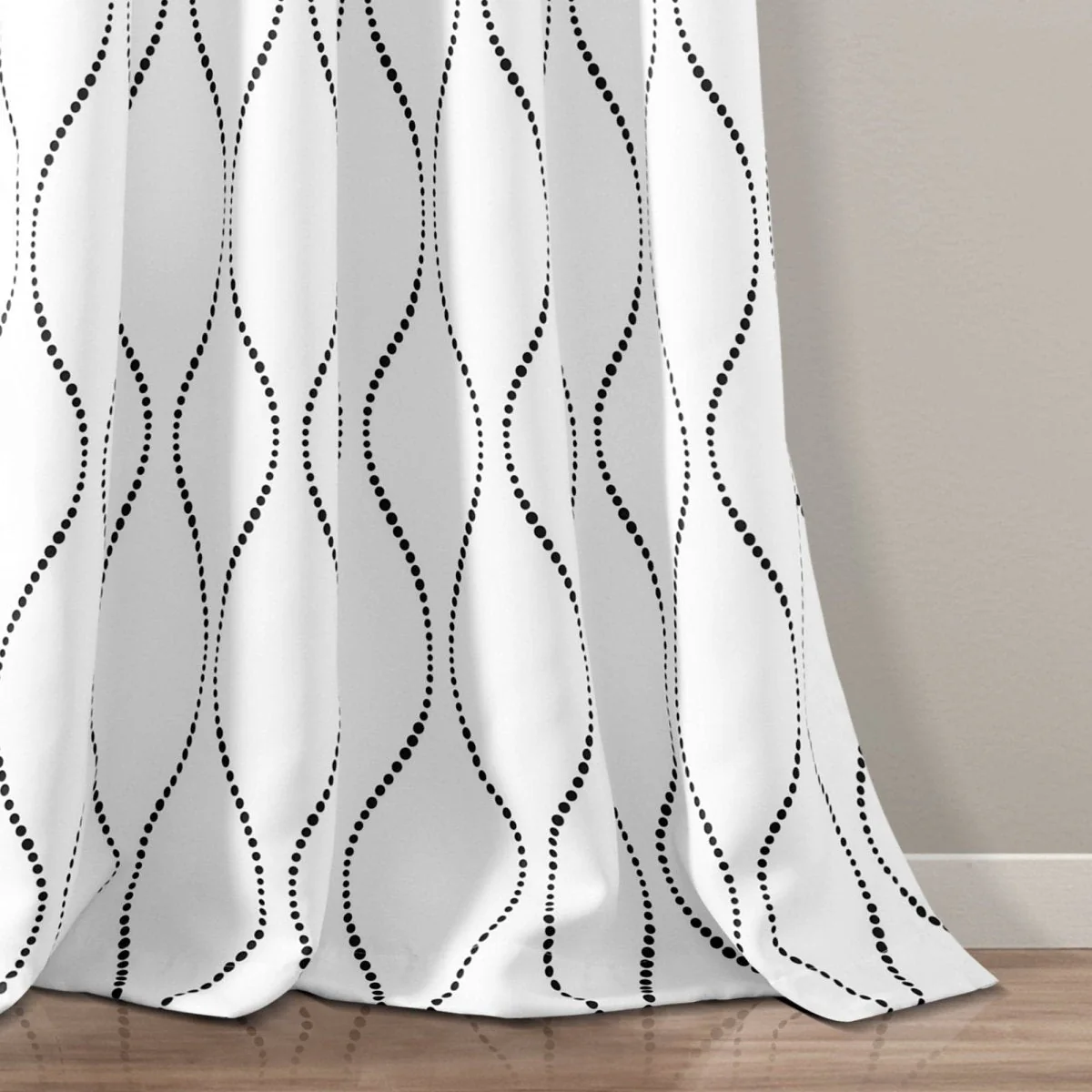 Swirl Light Filtering Window Curtains - Image 18